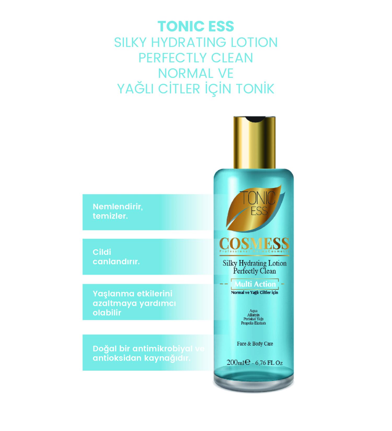 Cosmess Normal and Oily Skin Tonic 200 ml - Tonicess