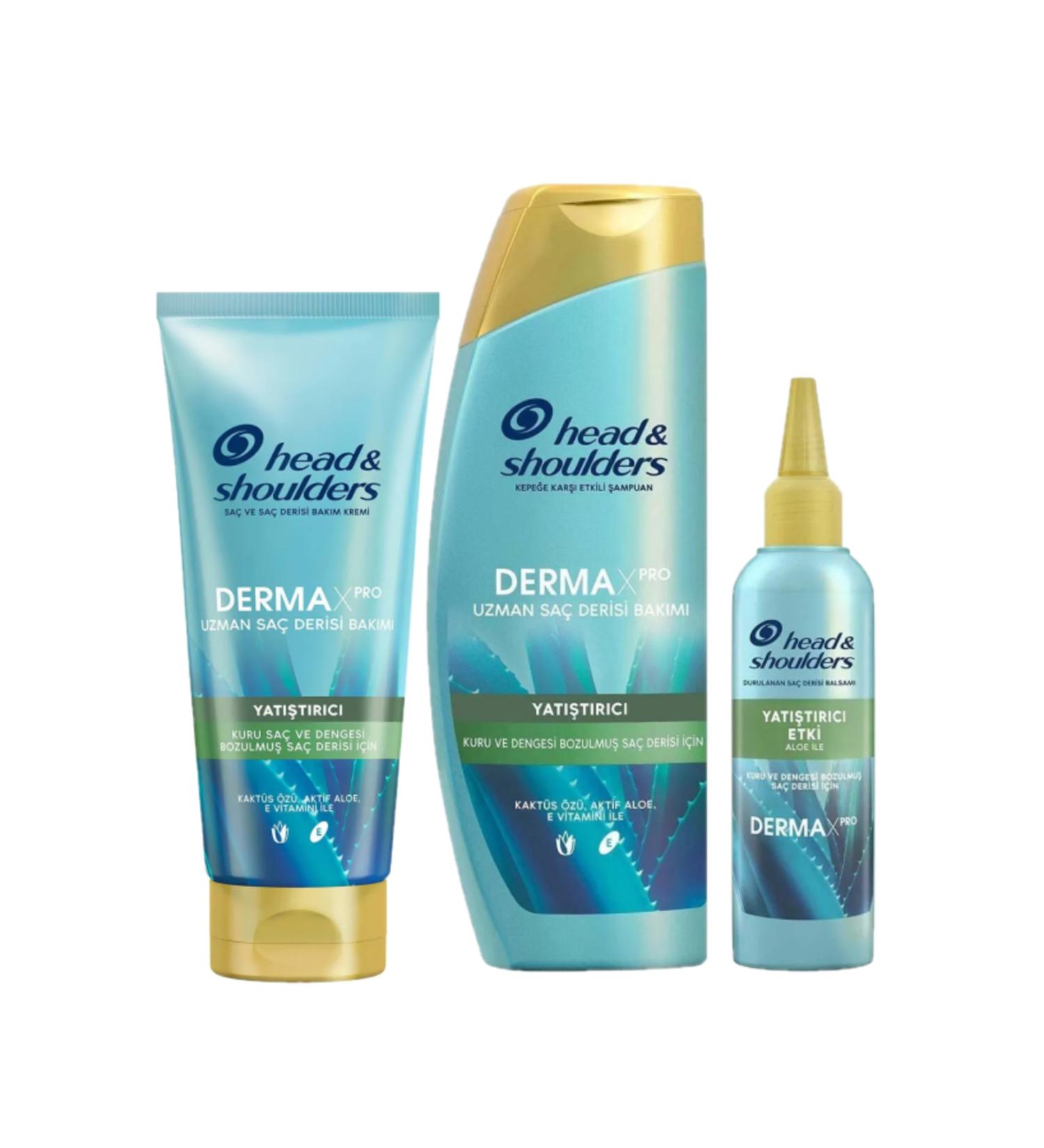 Head And Shoulders Head And Shoulders Derma X Pro Soothing Set 350 Ml Shampoo + Balsam 145 Ml + Conditioner 220 Ml