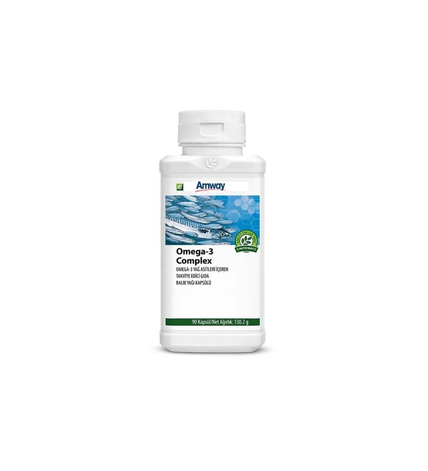 Amway Fish Oil Omega 3 Complex 90 Capsules - Buy Online on GoSupps.com