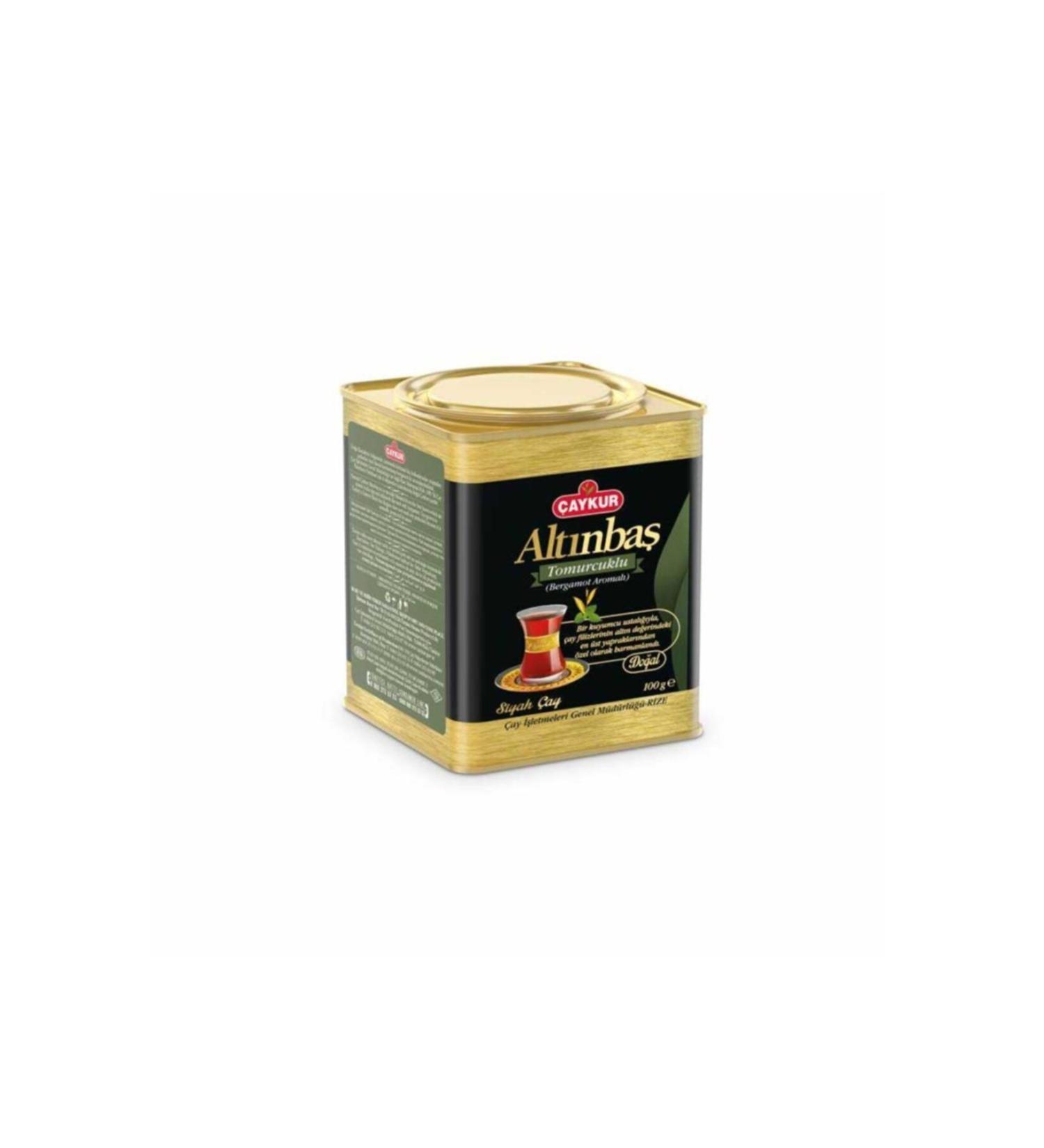 aykur Alt nba Tea Tin Box Bergamot 100 gr