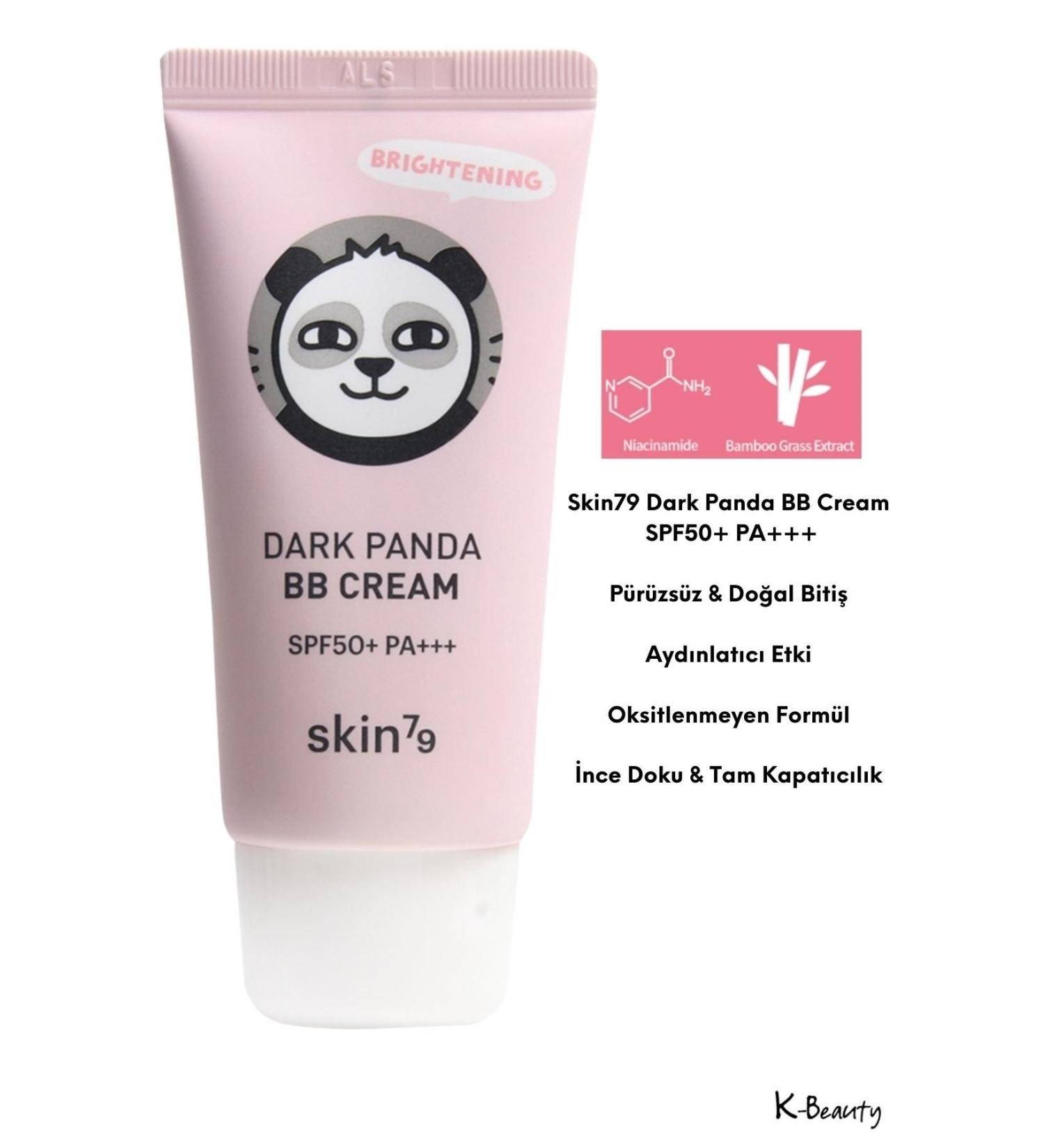 Skin79 Dark Panda Non-Oxidizing Brightening BB Cream Spf50 Pa Light Beige 30ml - Buy Online on GoSupps.com