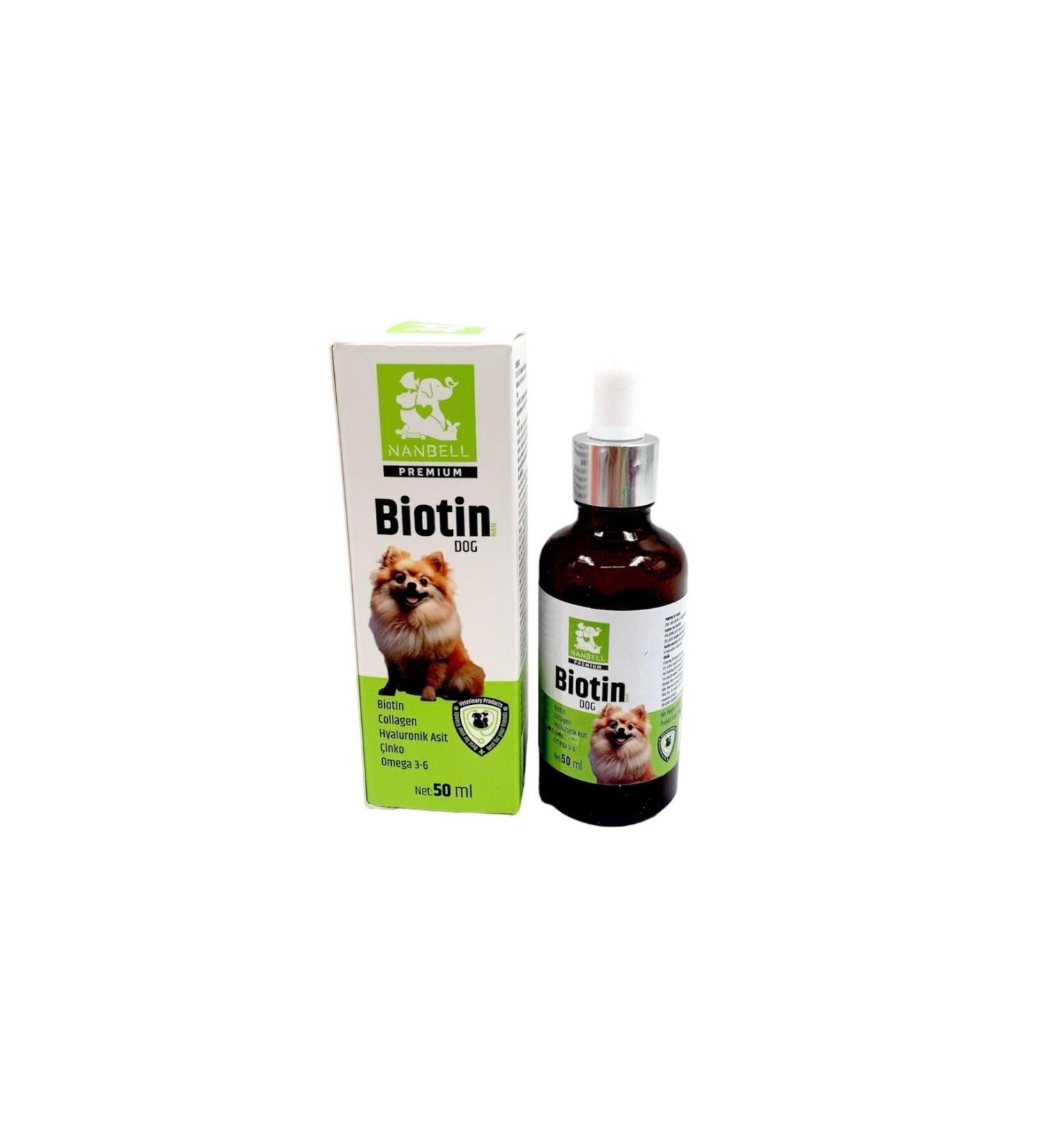 Nanbell Biotin/Collagen/Omega 3-6 for Dogs 50 ml