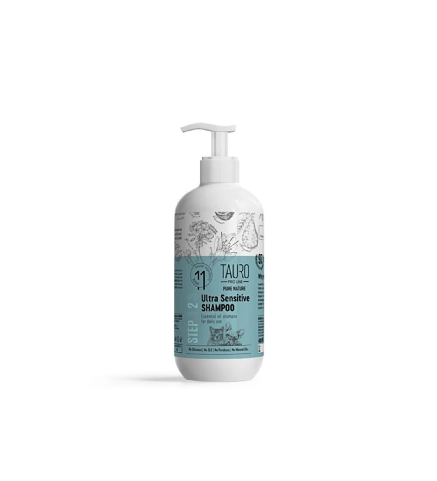 TAURO Pure Nature Sensitive Puppy & Cat Shampoo (400ML)