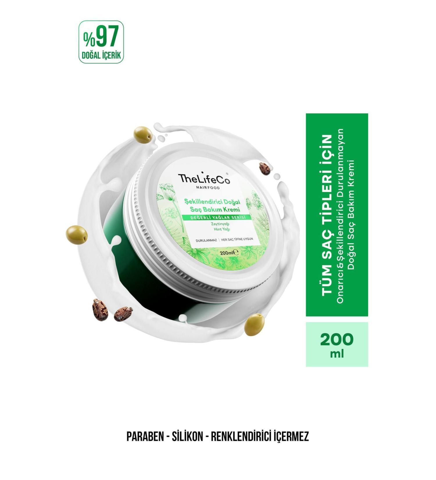 TheLifeCo Hairfood Precious Oils Series Leave-In Natural Hair Care Conditioner 200 Ml - Buy Online on GoSupps.com