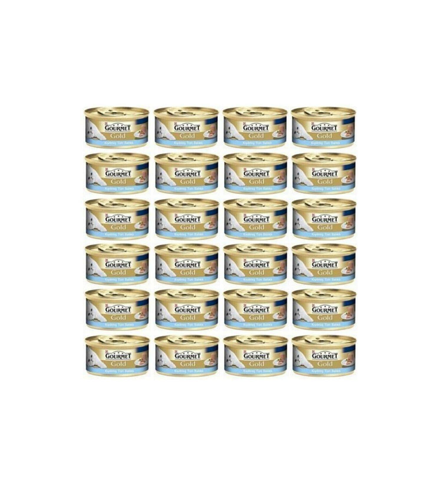 Gourmet Gold Canned Tuna Cat Food 85 Gr X 24 Pieces.