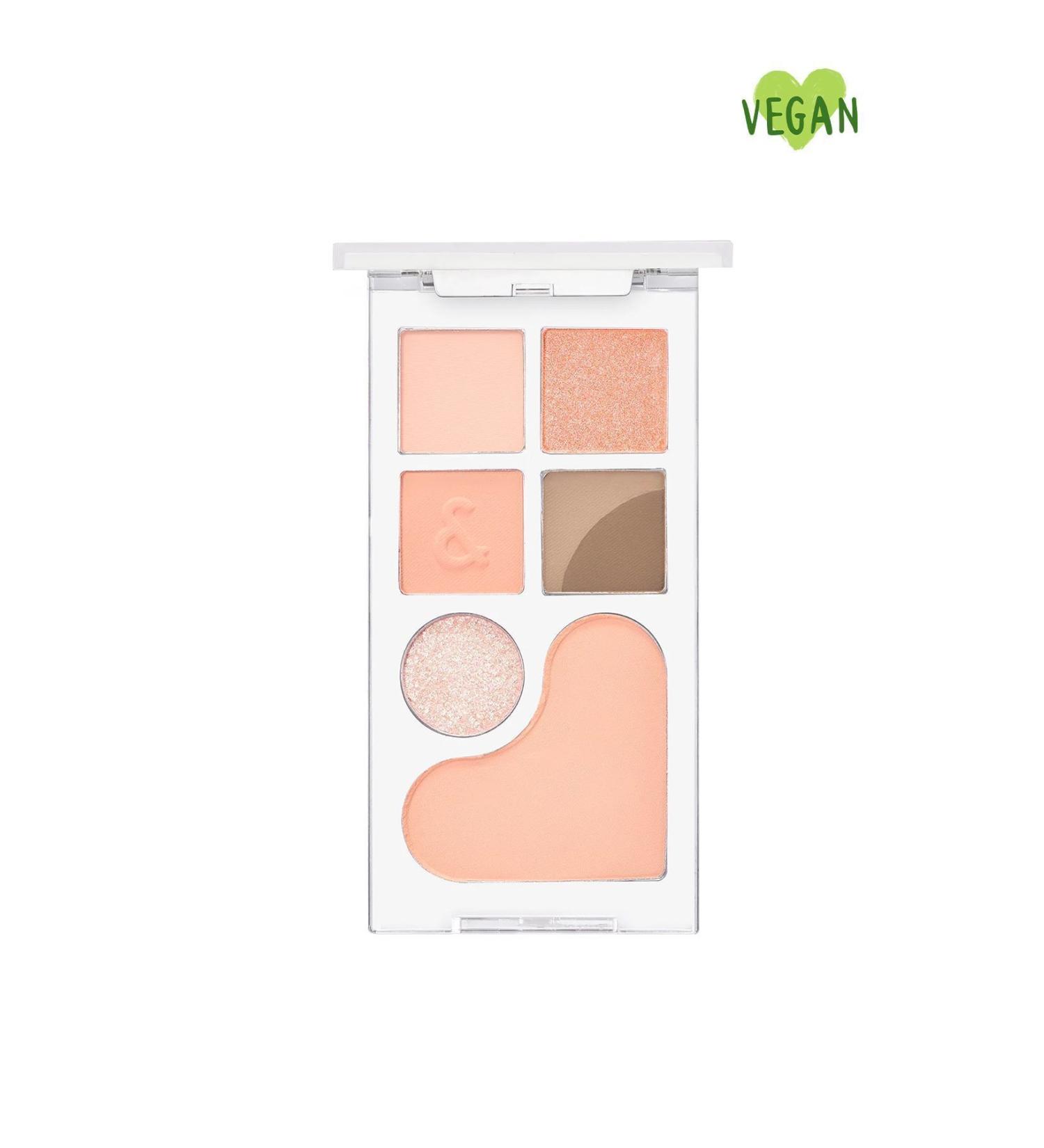 Romand rom&nd BARE LAYER PALETTE / Eyeshadow and Blush 6-Pattern Eyeshadow Palette - 01 A.MOOD - Buy Online on GoSupps.com