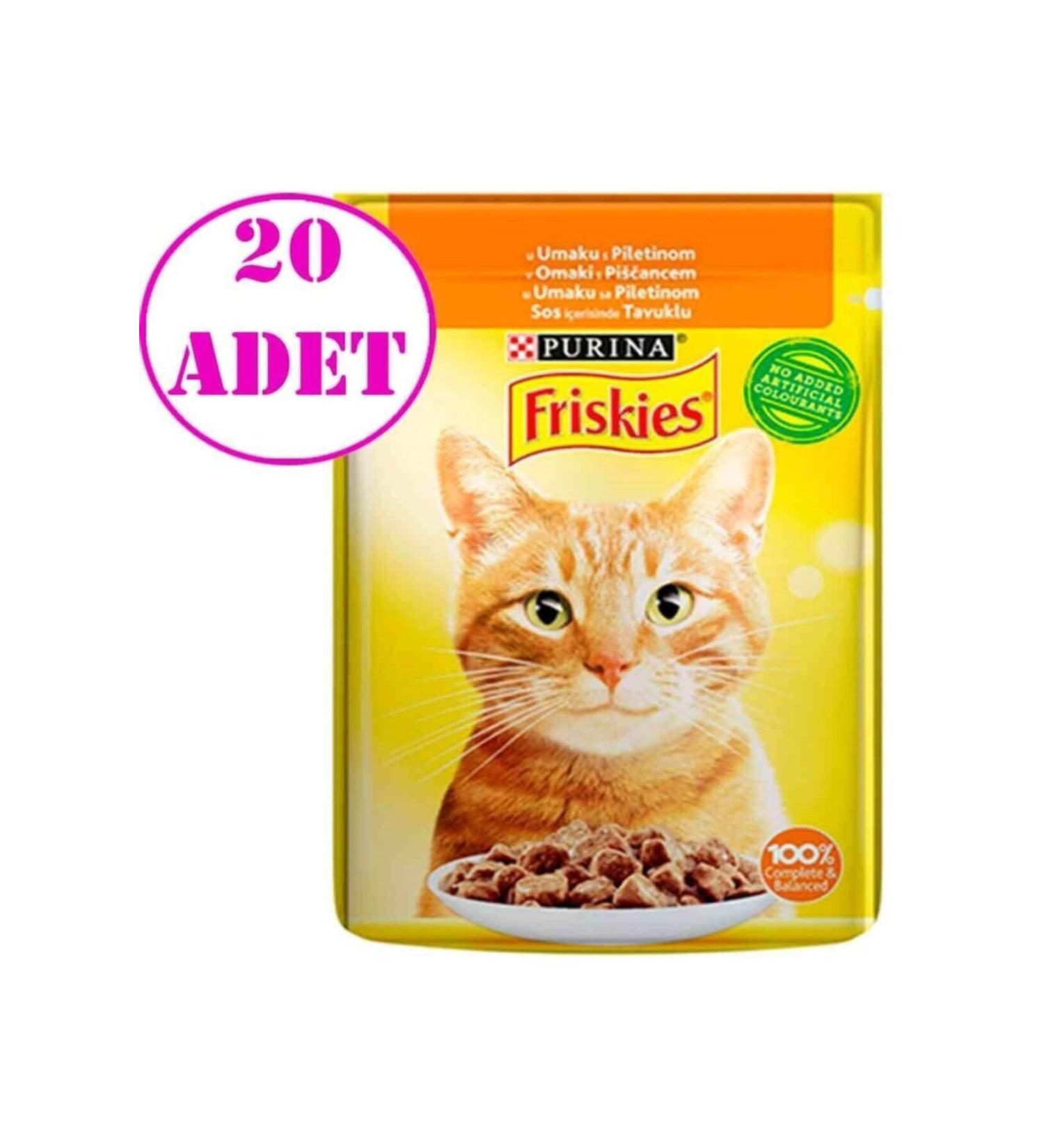 Friskies Friskies Adult Cat Canned Food with Chicken 20x85 Gr Friskies