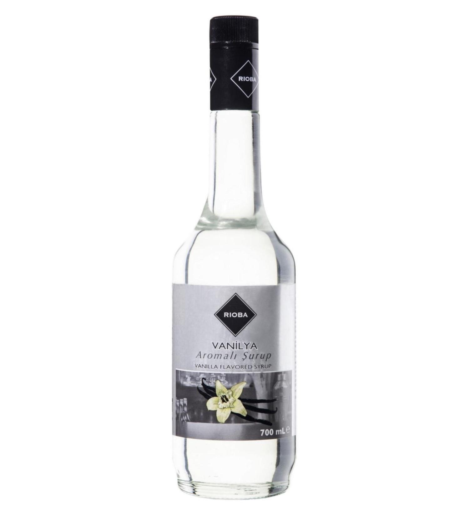 Rioba Cocktail Syrup Vanilla Flavored 700 Ml Vanilla Flavored Syrup 70 Cl - Desbiens