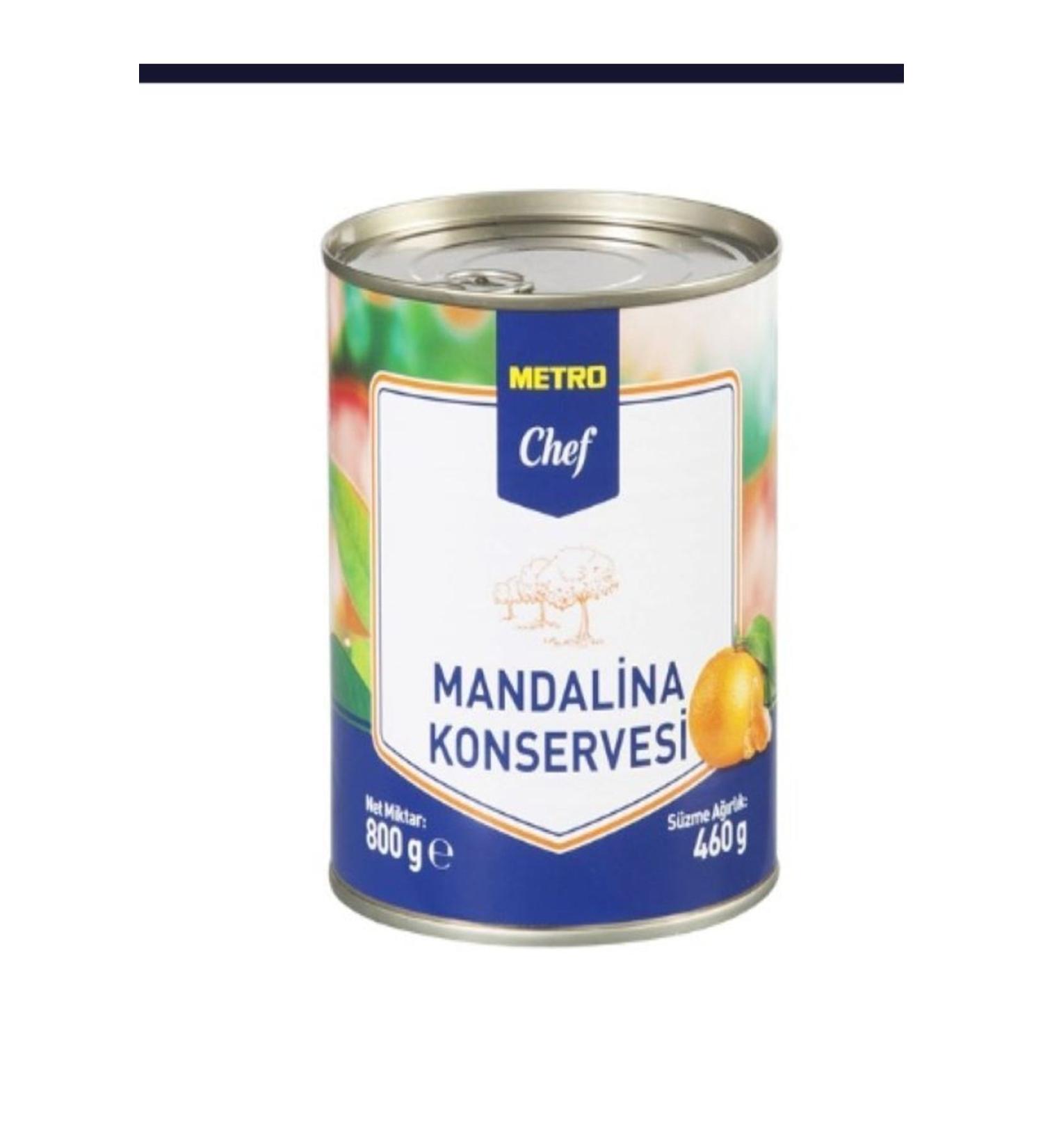 Metro Chef Canned Tangerines