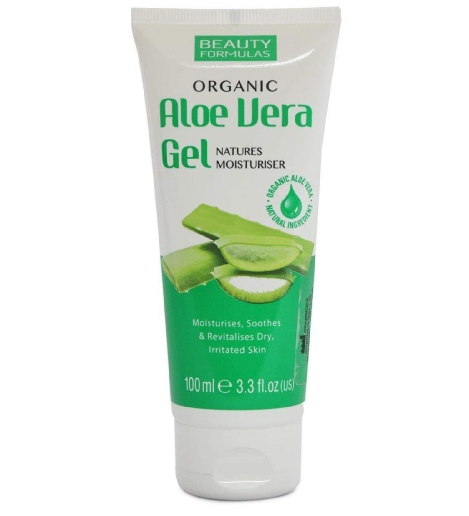 BEAUTY FORMULAS Aloe Vera Gel Organic 100 Ml