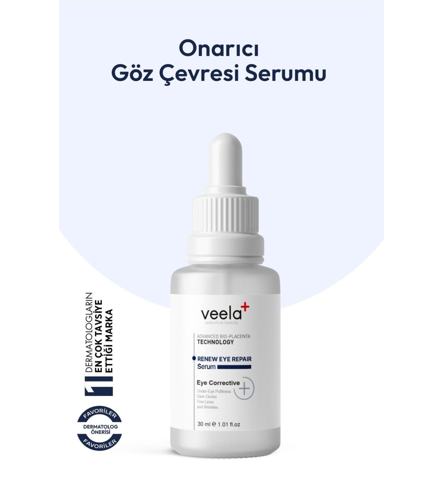 VEELA Eye Bags and Anti-Wrinkle Eye Contour Renew Eye Serum - Buy Online on GoSupps.com