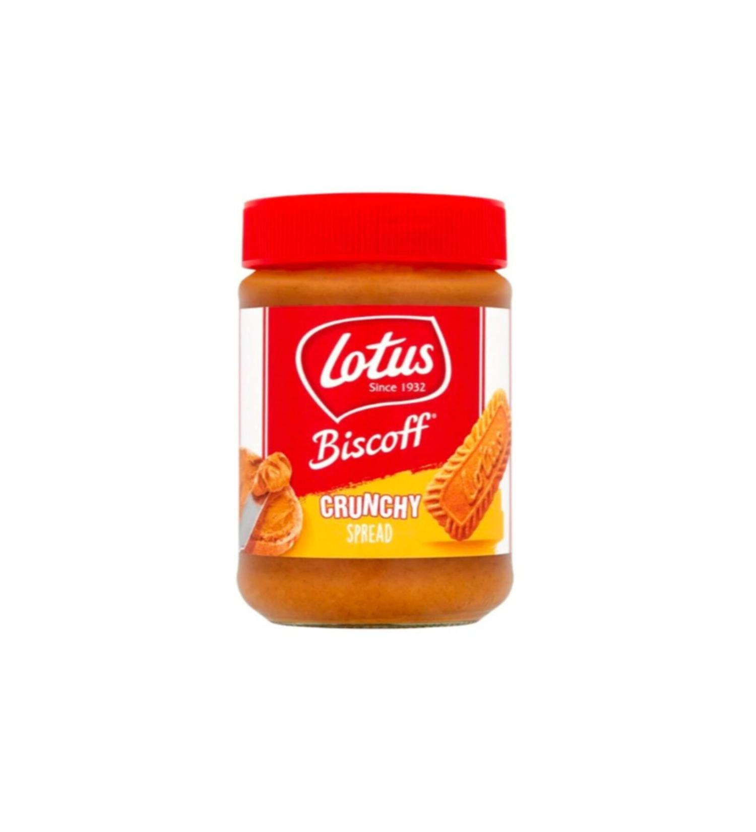 Lotus Biscoff Crunchy Spread Crunchy Caramelized Biscuit Spread 380g