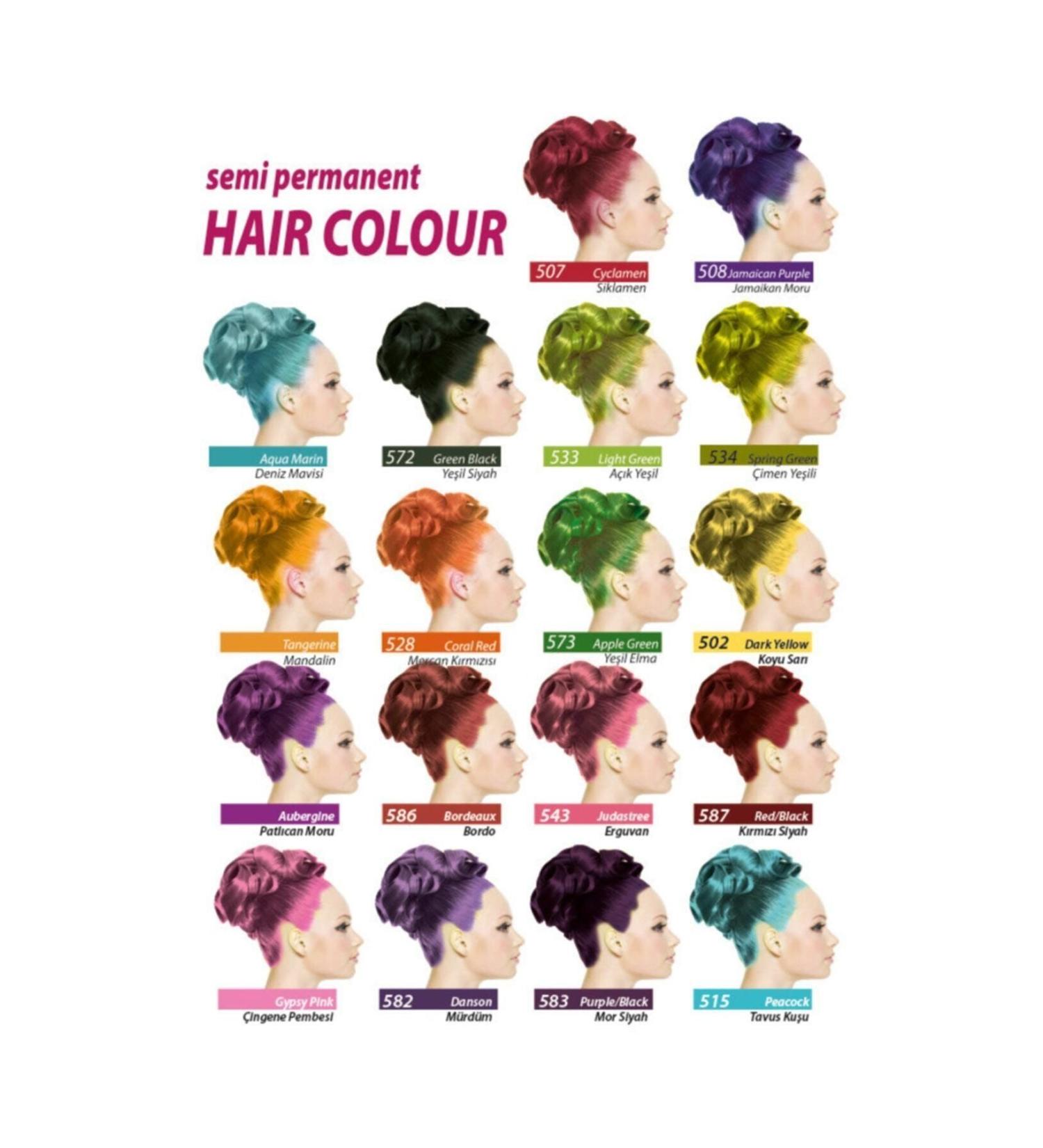 Jamaican Jean's Color Water Based Hair Dye 250 ml Gypsy Pink