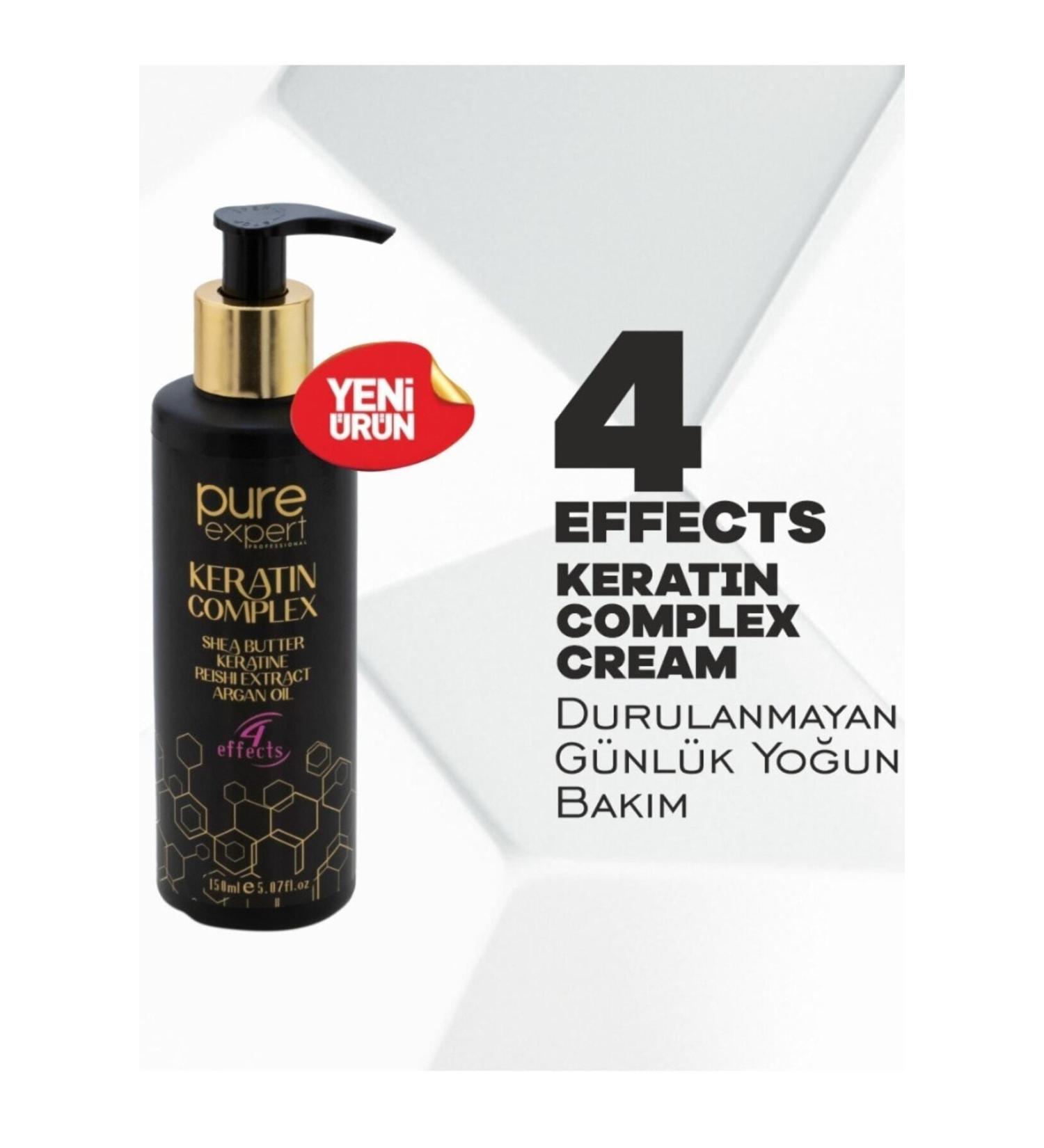 Pure Expert Keratin Complex Cream & Instant Repair Care Cream for Dry and Damaged Hair