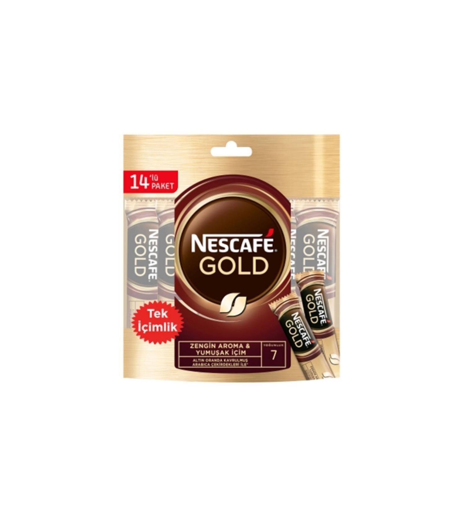 Nescafe Gold Coffee Bags 14x2 Gr. (2 PACK)