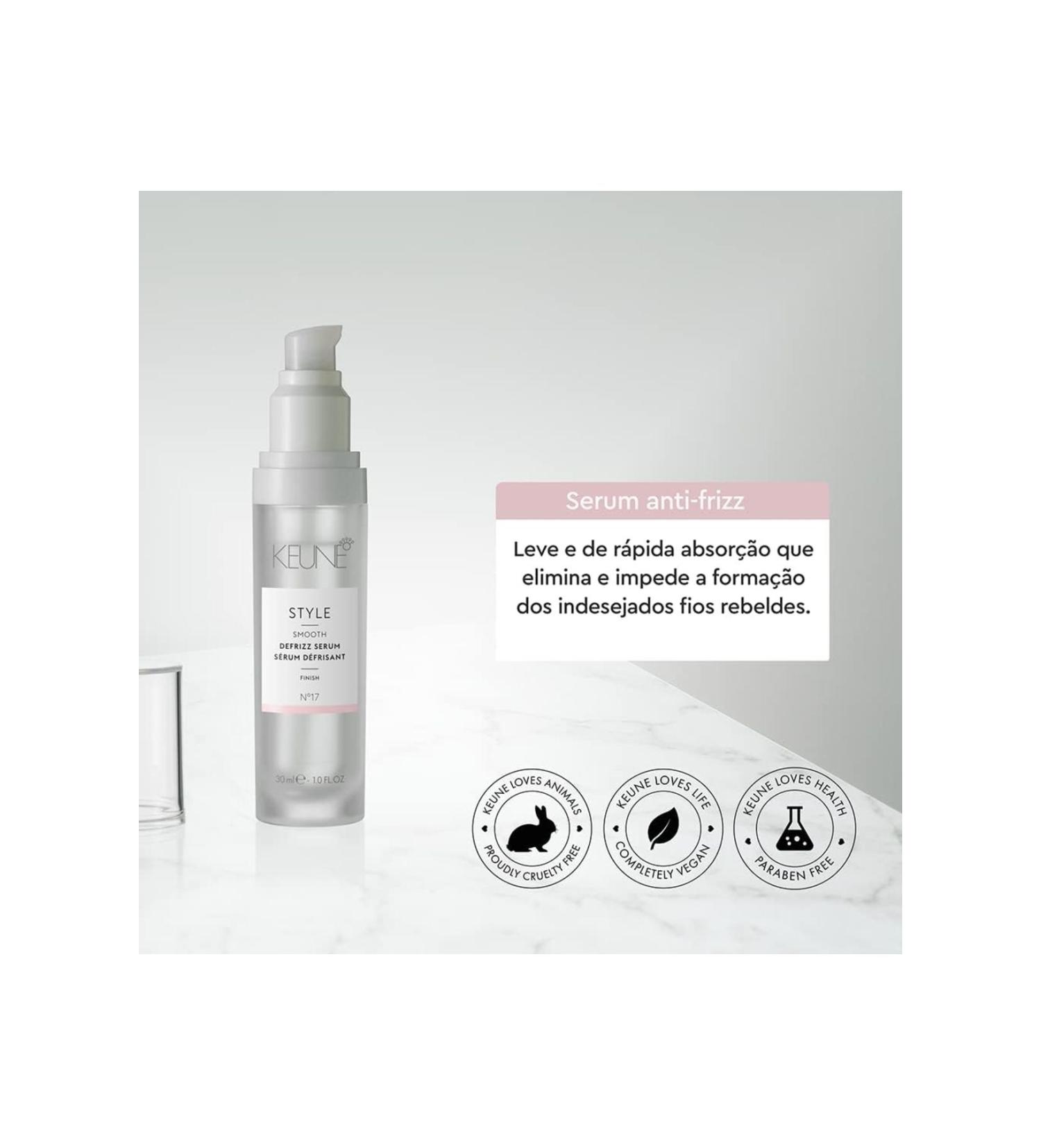 Keune Style Defrizz Serum For Shiny And Frizz-Free Hair 30 Ml--cyt54788787875456