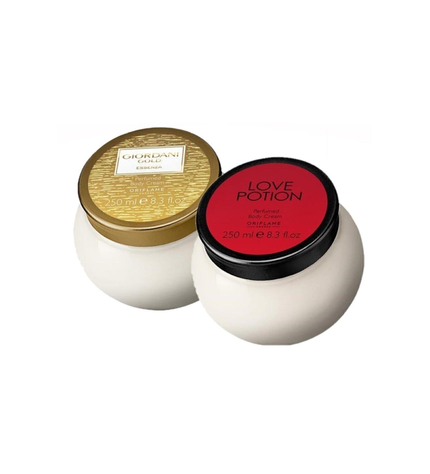 Oriflame Love Potion Perfumed Body Cream + Giordani Gold Essenza Perfumed Body Cream