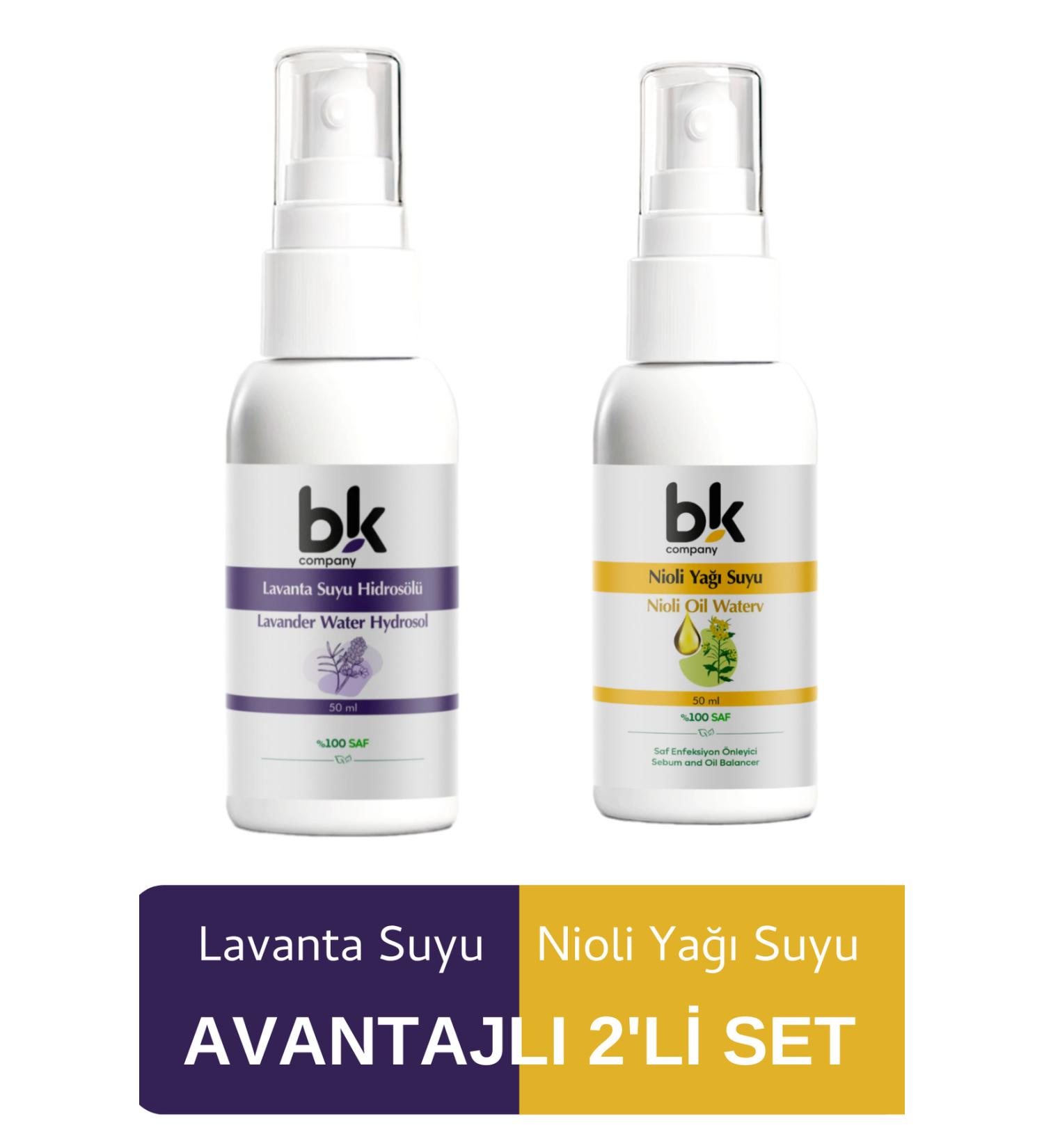 BK COMPANY Nioli Oil Water - Lavender Water 2 Pack Advantageous Package - Buy Online on GoSupps.com