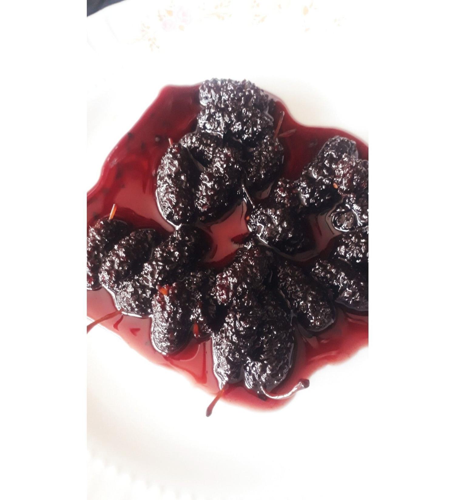 NAZENDE Black Mulberry Jam Homemade 500 Gr