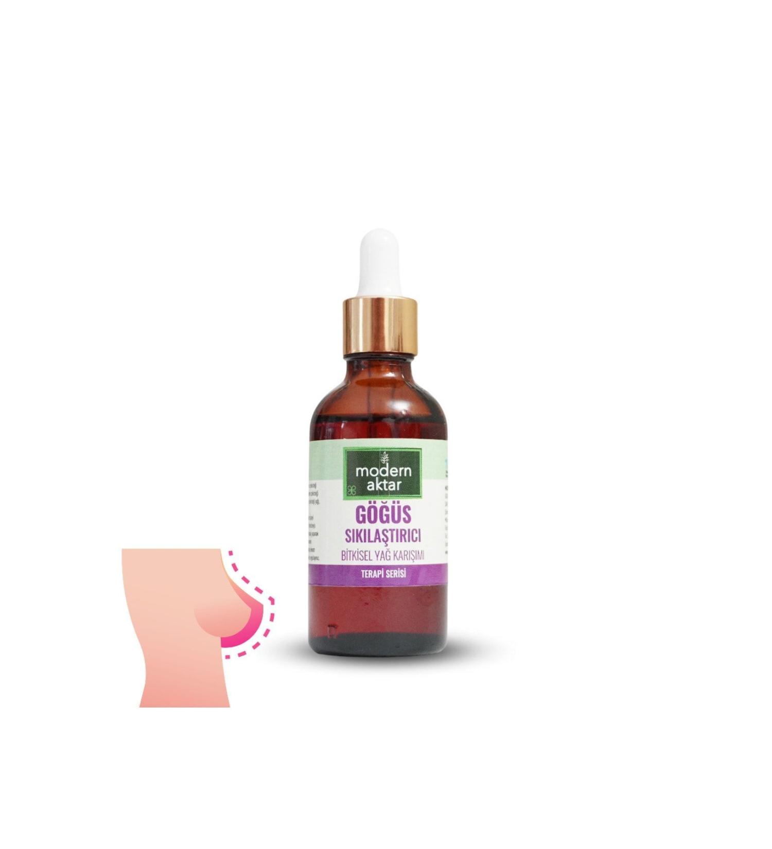 modern herbal Natural Breast Firming Oil 50 Ml