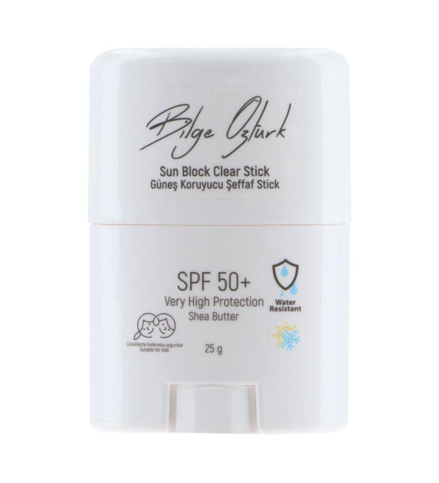 Bilge Ozturk Sunscreen Transparent Stick 50+ SPF - Buy Online on GoSupps.com