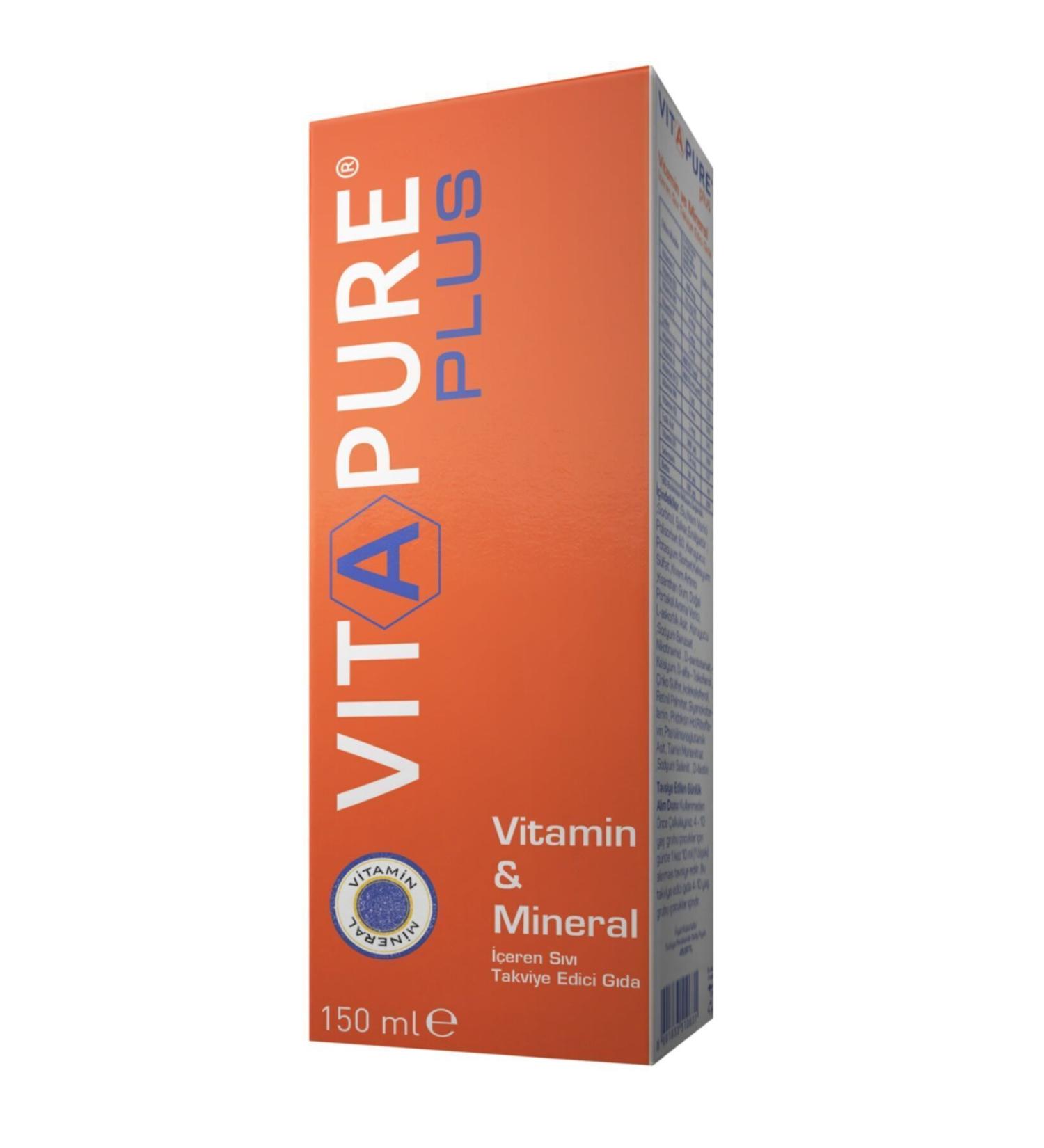 Vitapure Plus Vitamin And Mineral Syrup 150 Ml