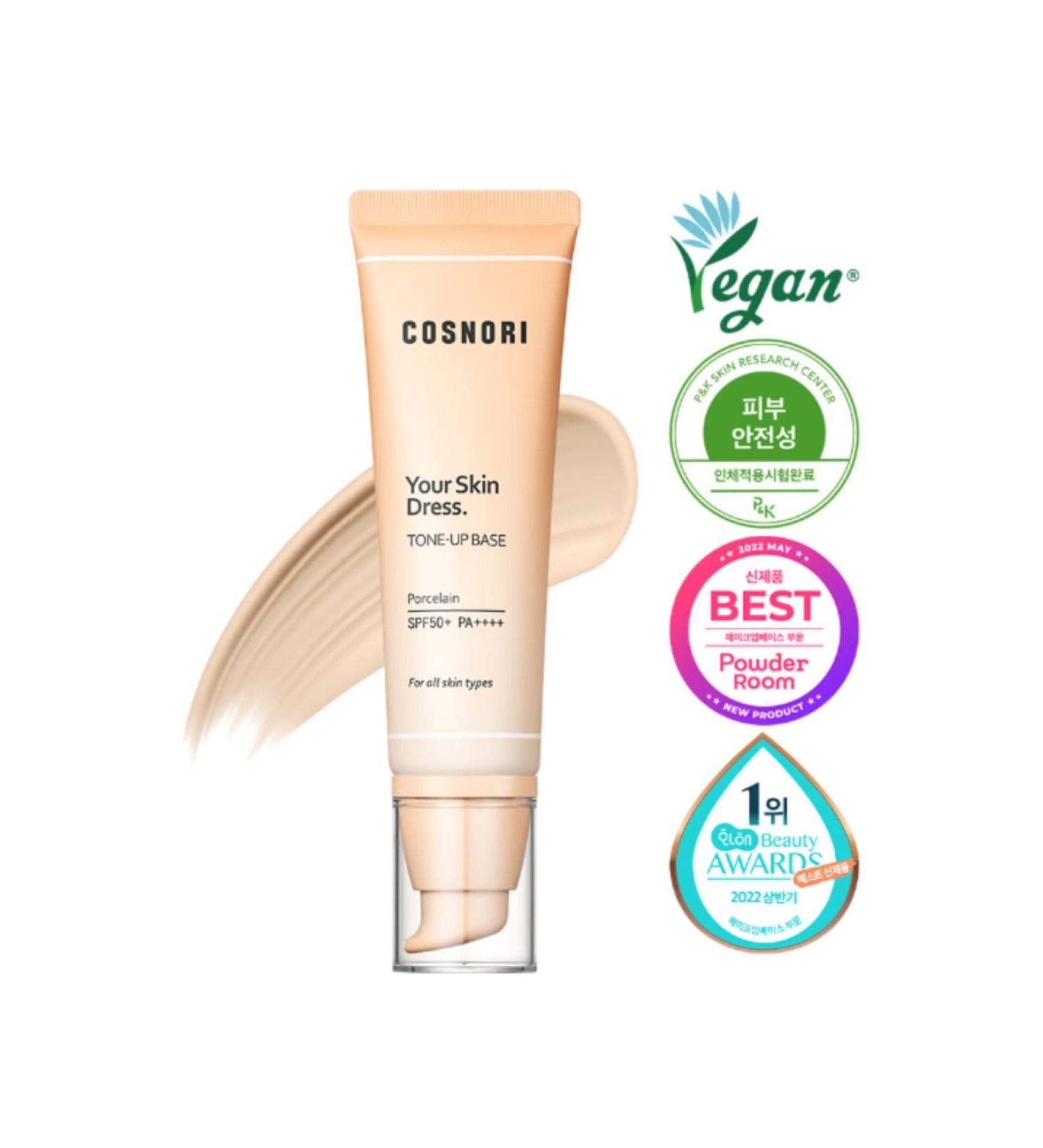COSNORI Vegan Sunscreen Toning Cream 50 ml - Buy Online on GoSupps.com