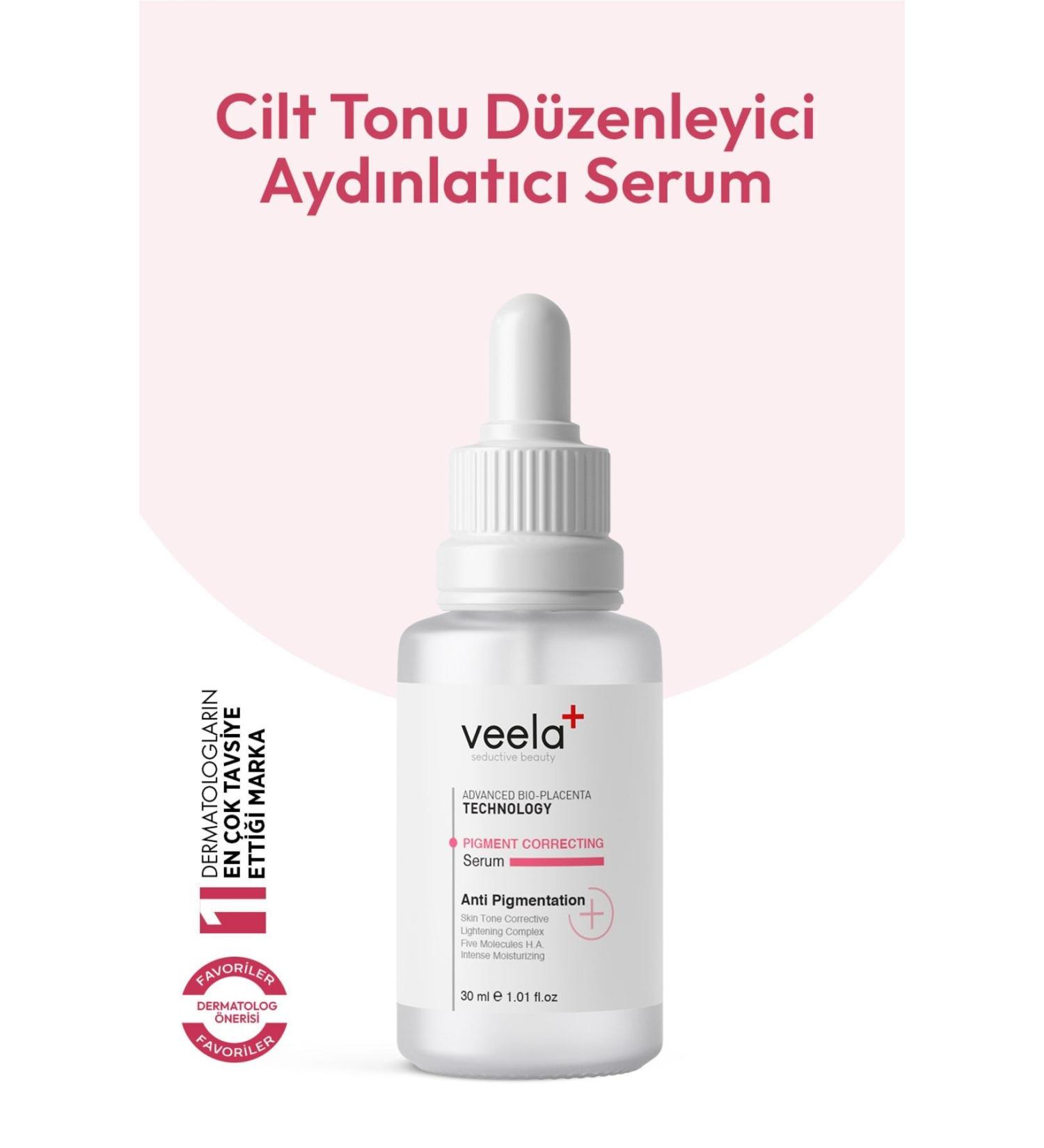 VEELA Skin Tone Corrector Brightening Pigment Correcting Serum - Buy Online on GoSupps.com