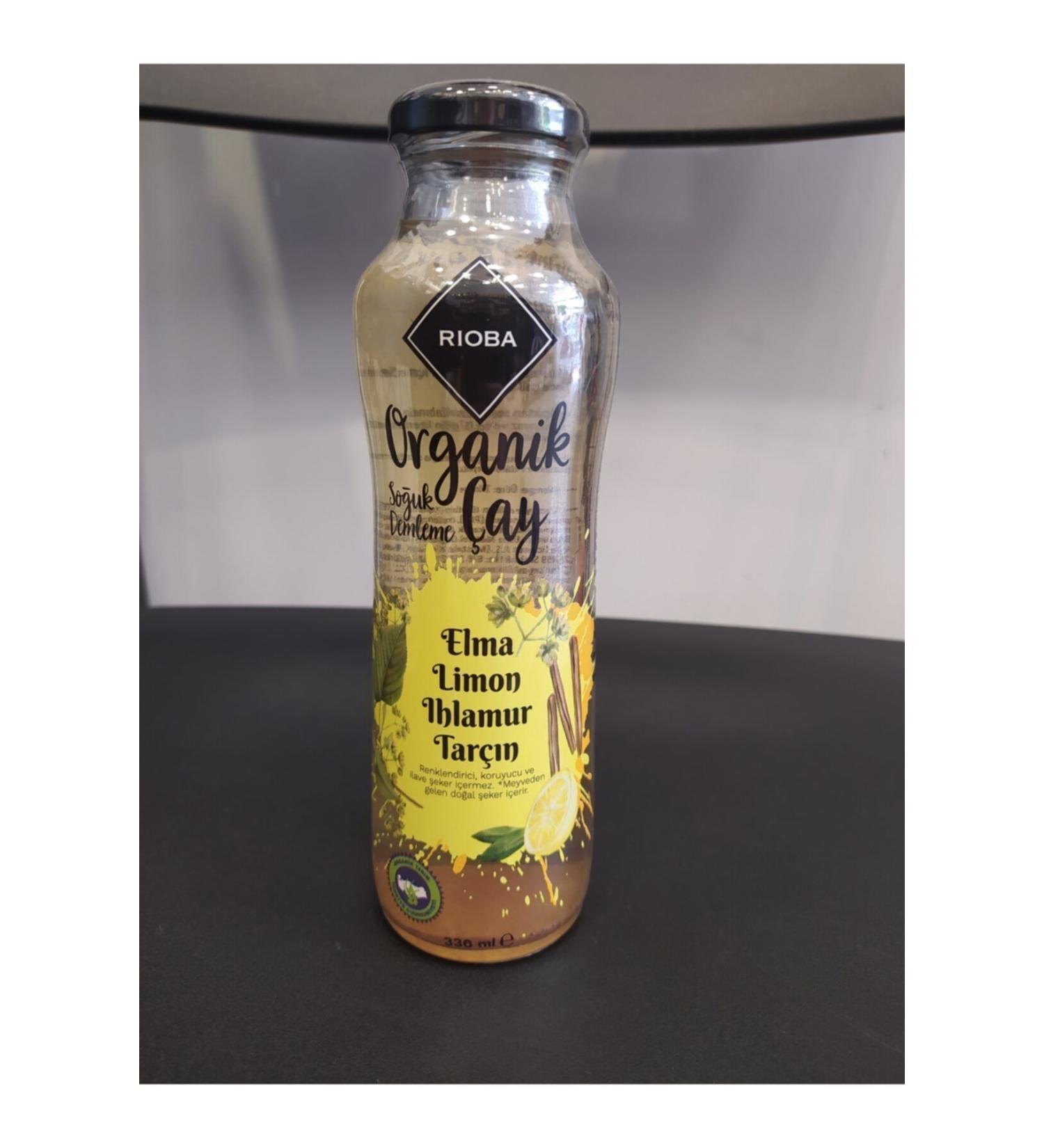 Rioba Organic Iced Tea (apple-lemon-lime-cinnamon) 330ml