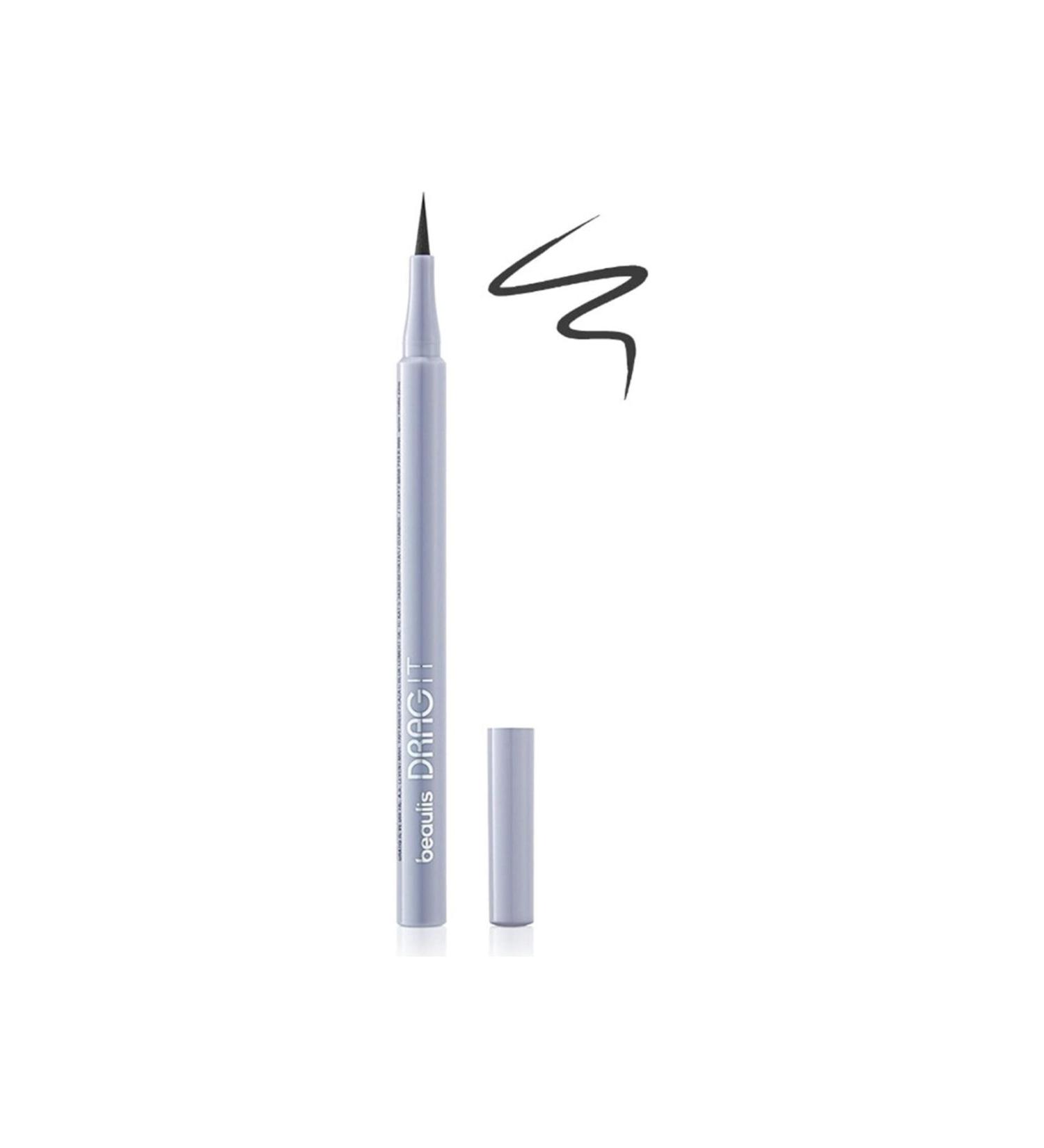 beaulis Drag It Inkpen Felt Tip Eyeliner 100 Black 2 Pieces