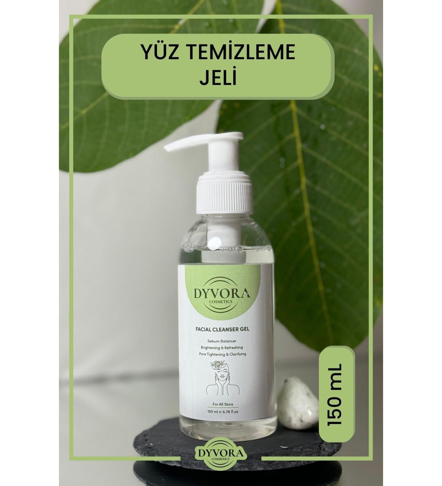 DYVORA COSMETICS Purifying and Sebum Balancing Facial Cleansing Gel with Lychee Extract 150 ml - Buy Online on GoSupps.com