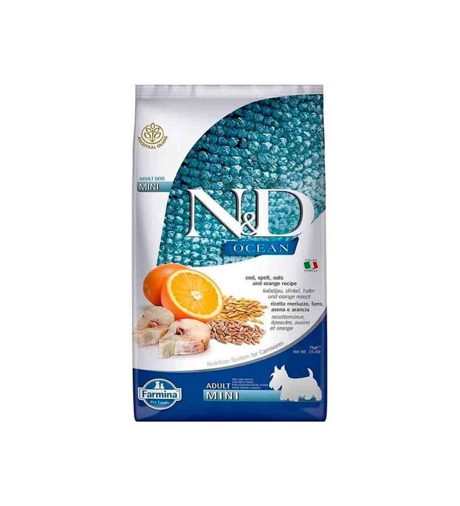 & D Nd Low Grain Fish Small Breed Dog Food 7 Kg
