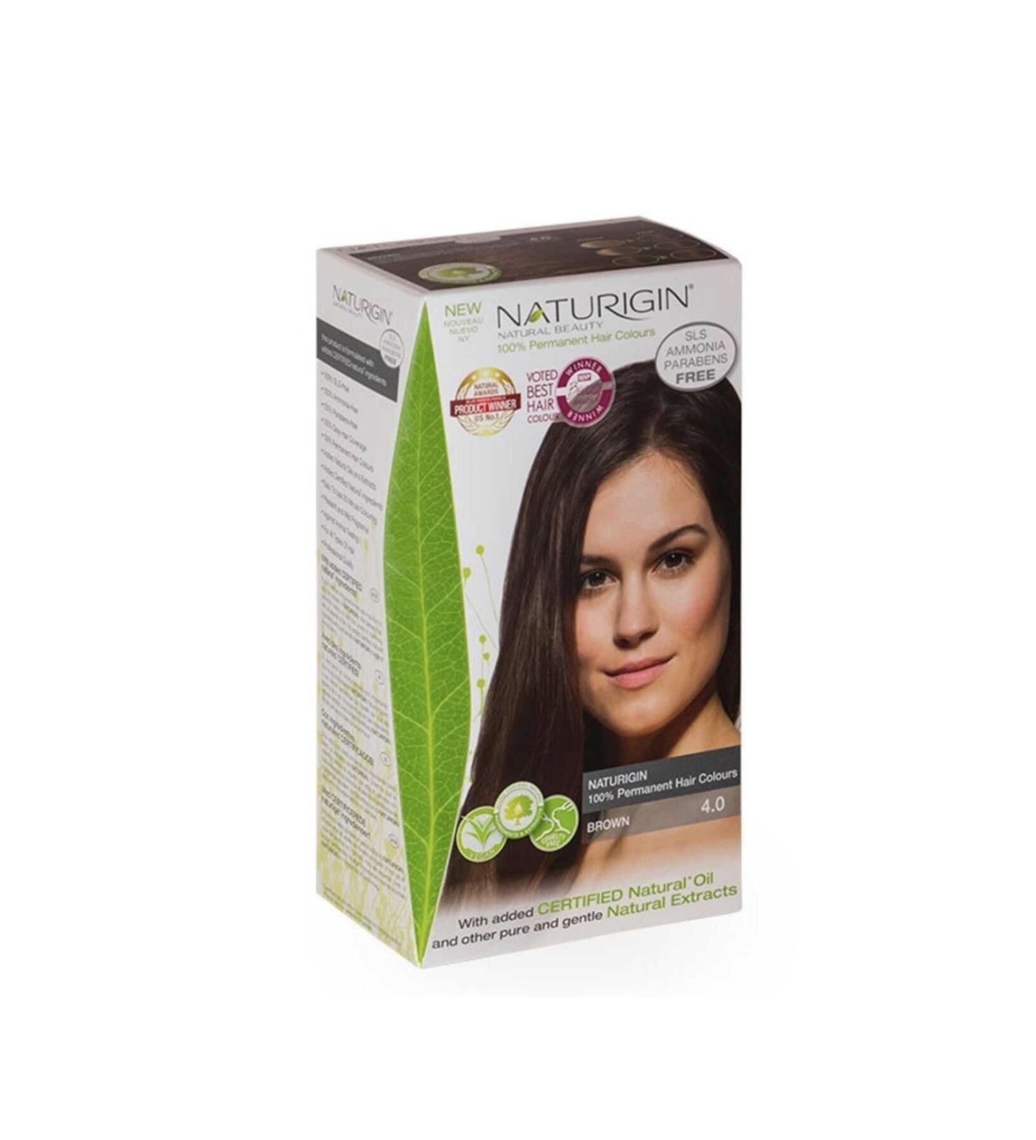 Naturigin Organic Hair Dye 4.0 Brown