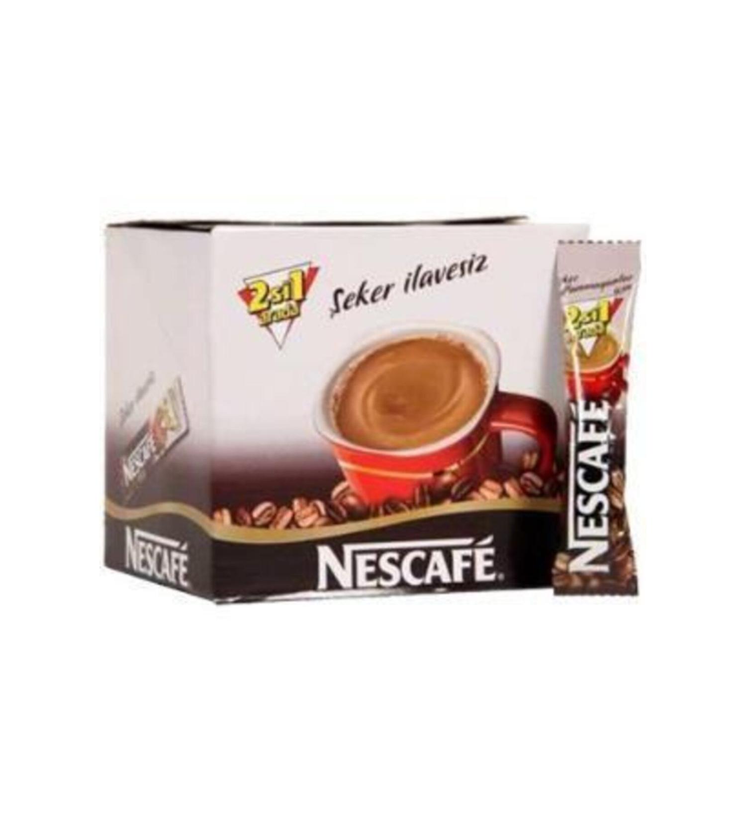 Nescafe Nestle 2 in 1 Sugar Free Coffee Bags 56 Pieces - Buy Online on GoSupps.com