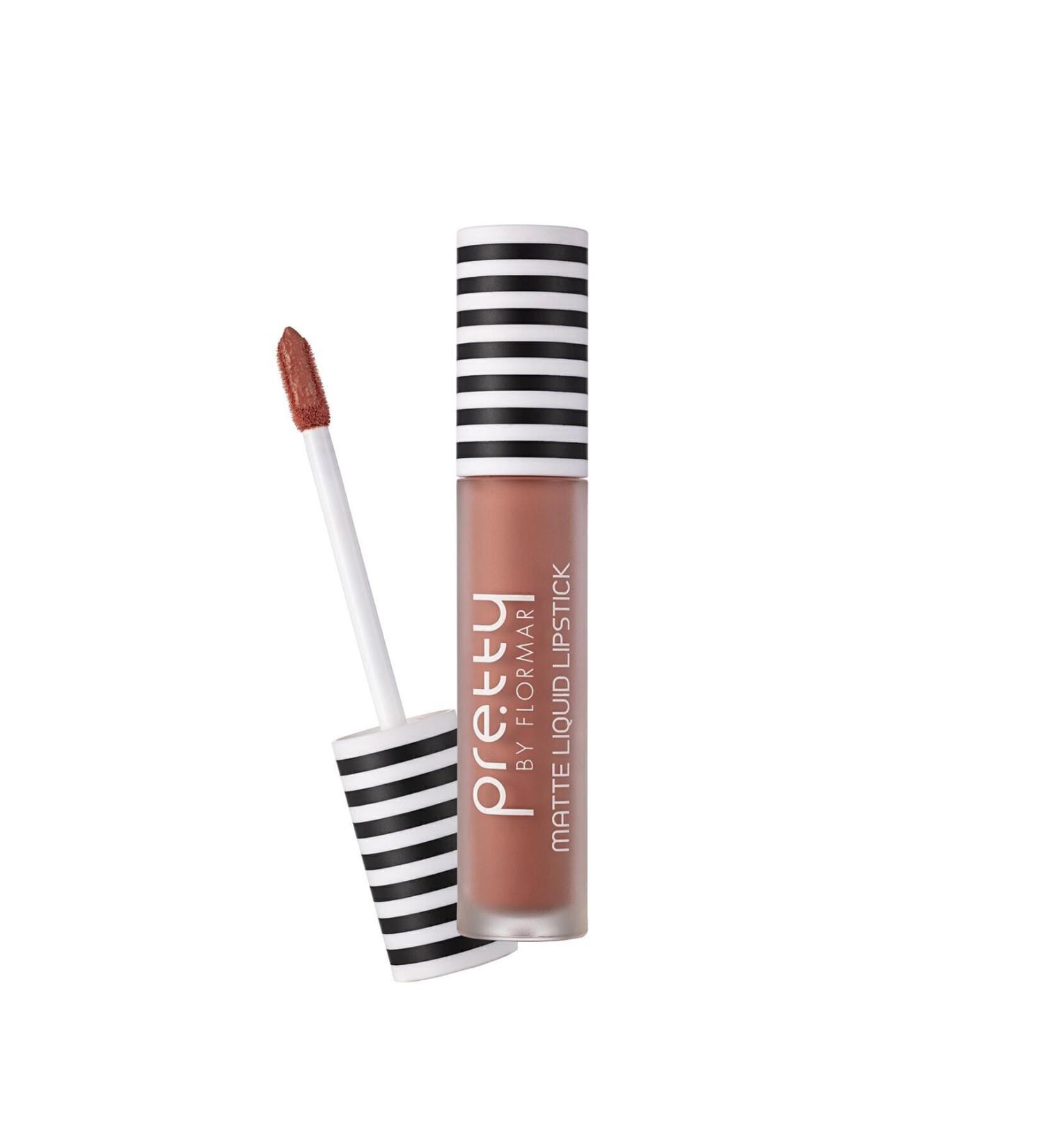 Flormar Matte Liquid Lipstick - Pretty By Flormar Matte Liquid Lipstick 01 Nude Toffee 8690604462711 - Buy Online on GoSupps.com