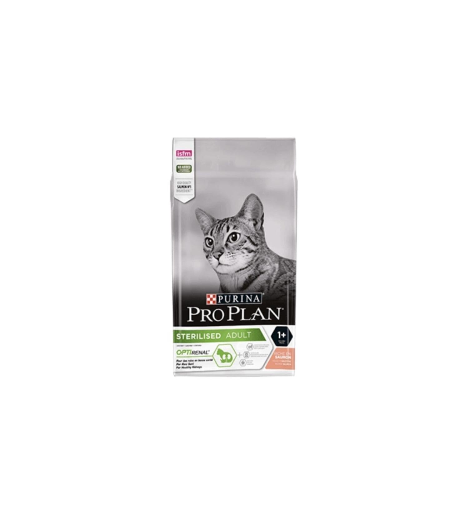 Pro Plan Proplan Sterilised Optirenal Salmon Fish Sterile Cat Food 10kg.