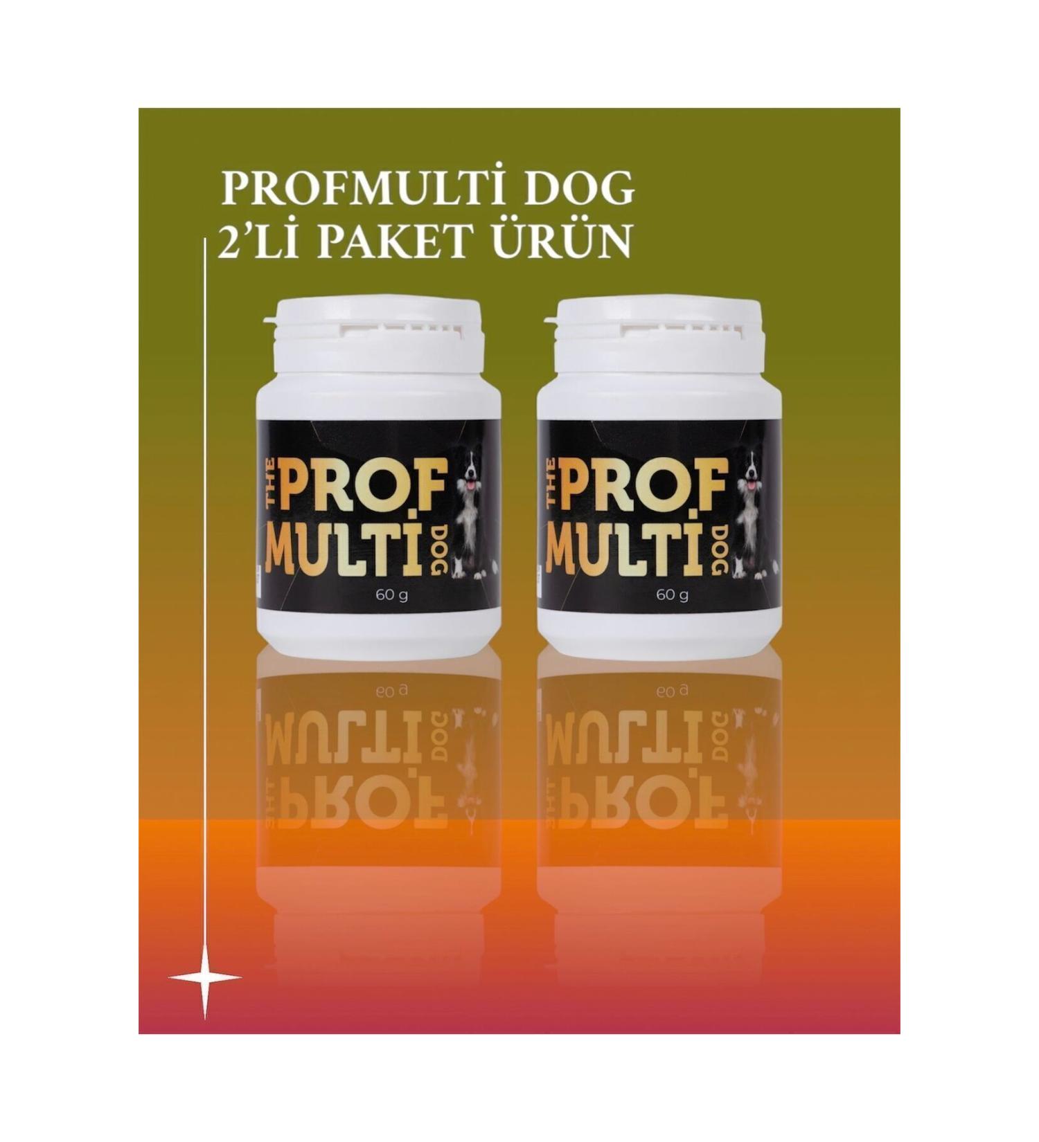 THEPROFMULTI Profmulti Dog Multivitamin Formulated by Veterinary Professors for Dogs 2 Pieces - Buy Online on GoSupps.com