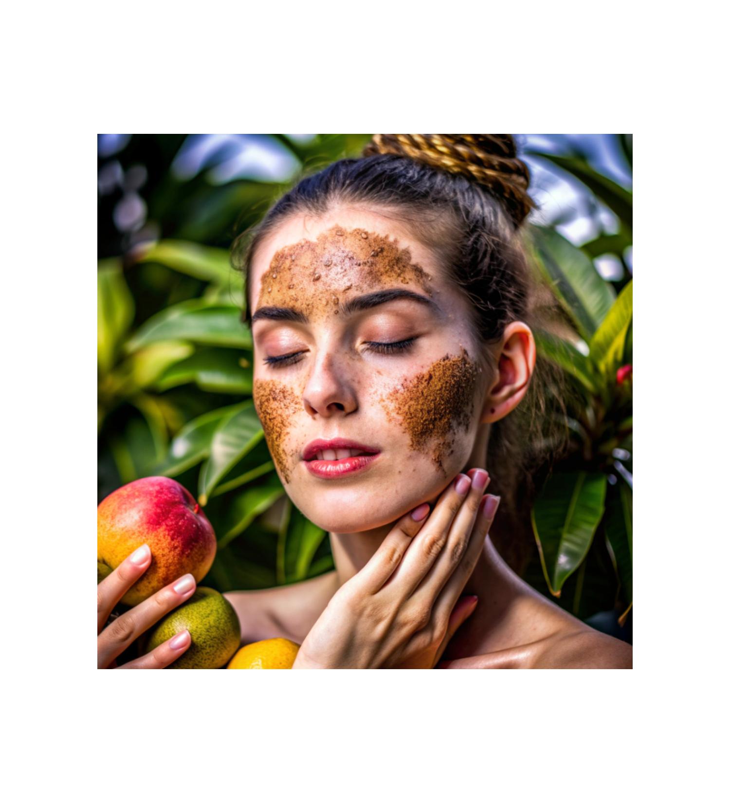 TRISTAX Mango BRIGHTENING FACE & BODY SCRUB 3in1 Peeling 500ml - Buy Online on GoSupps.com