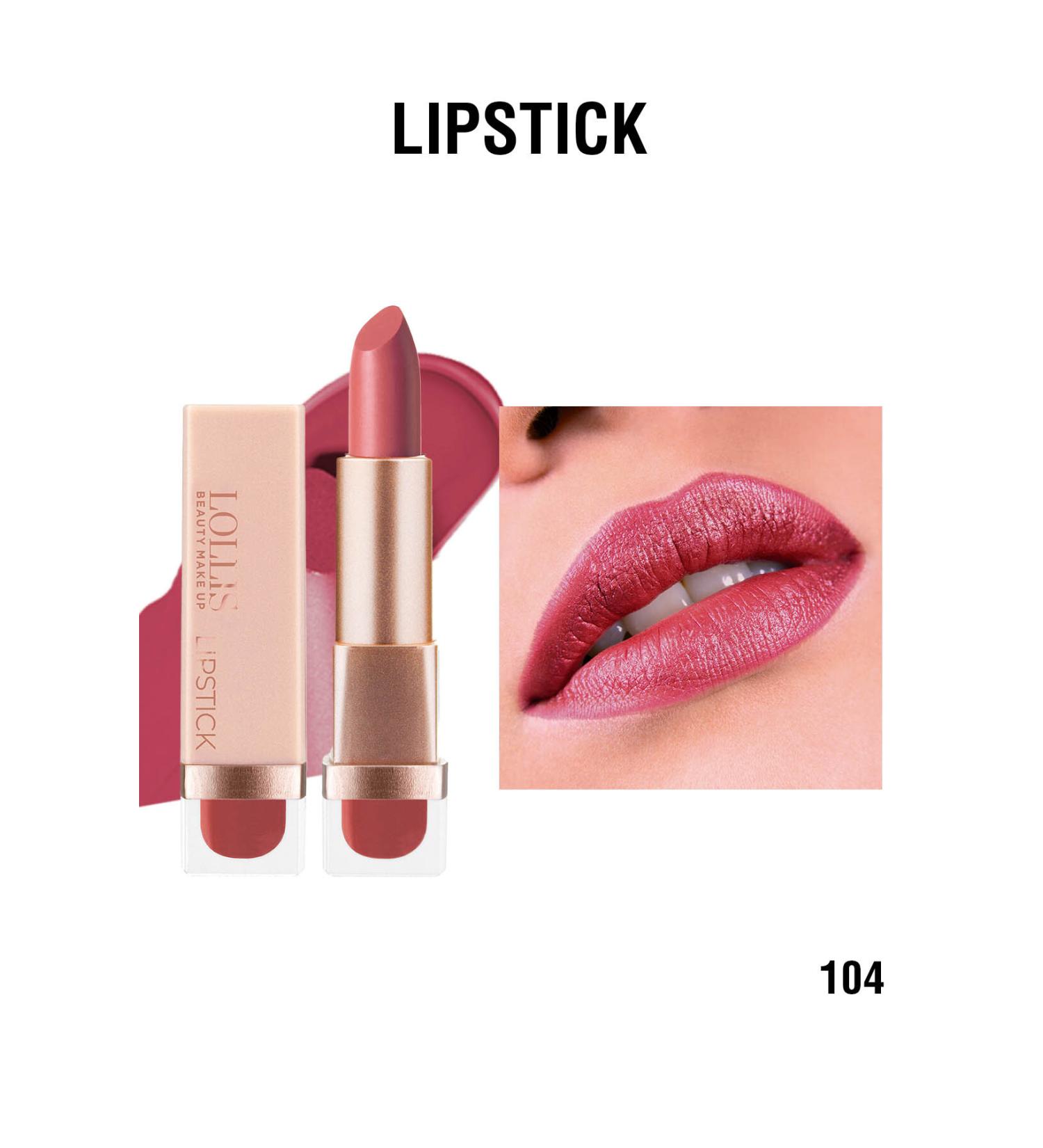 Lollis Lipstick 104 / Lipstick 104 - Buy Online on GoSupps.com