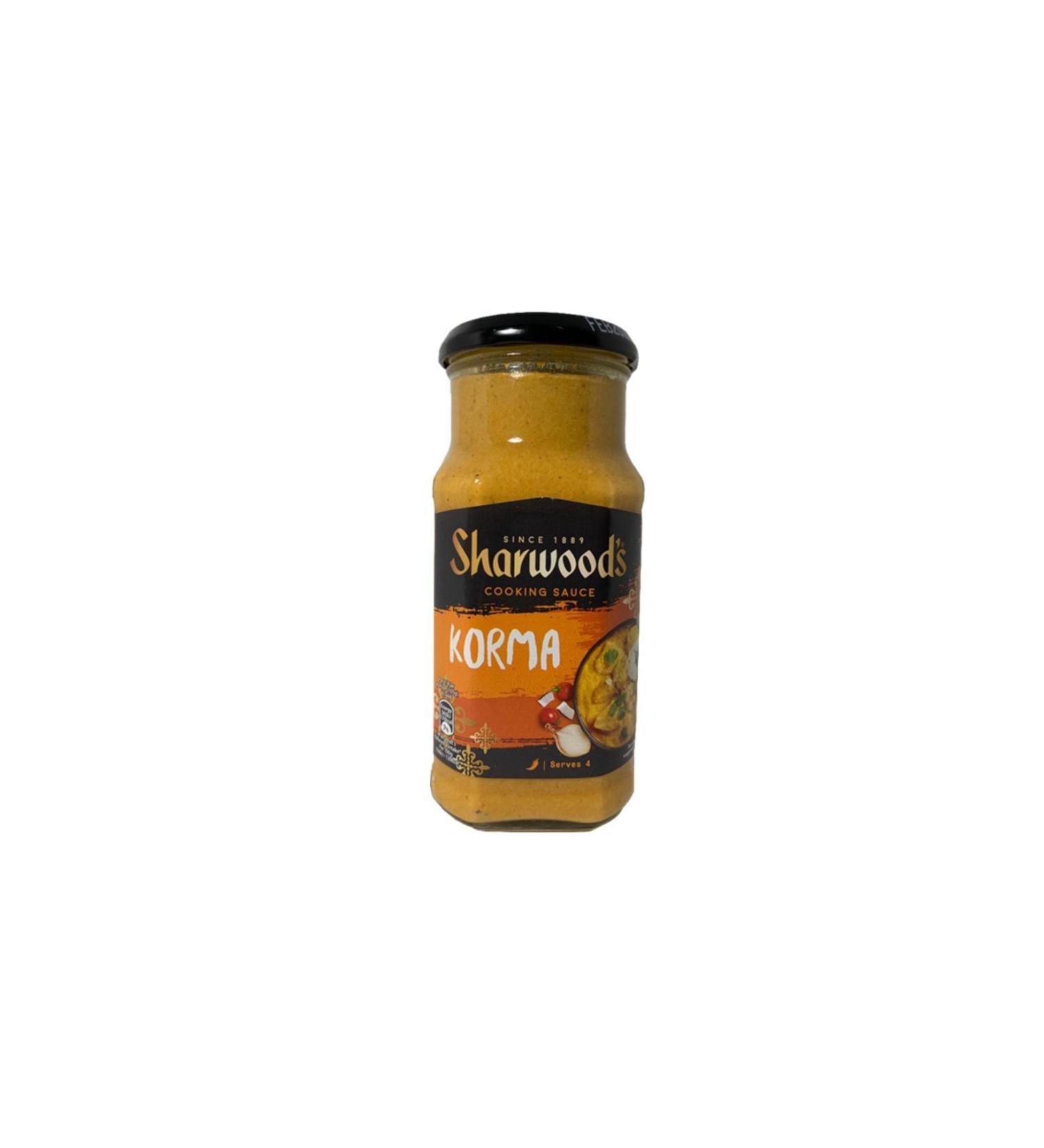 Sharwood's Korma Cooking Sauce-420 Gr.- Korma Cooking Sauce Tett:02/2023