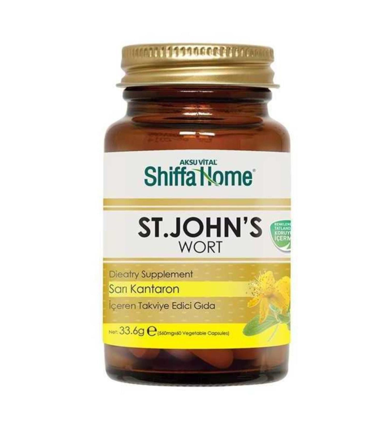 Shiffa Home St. John's Wort 60 Capsules
