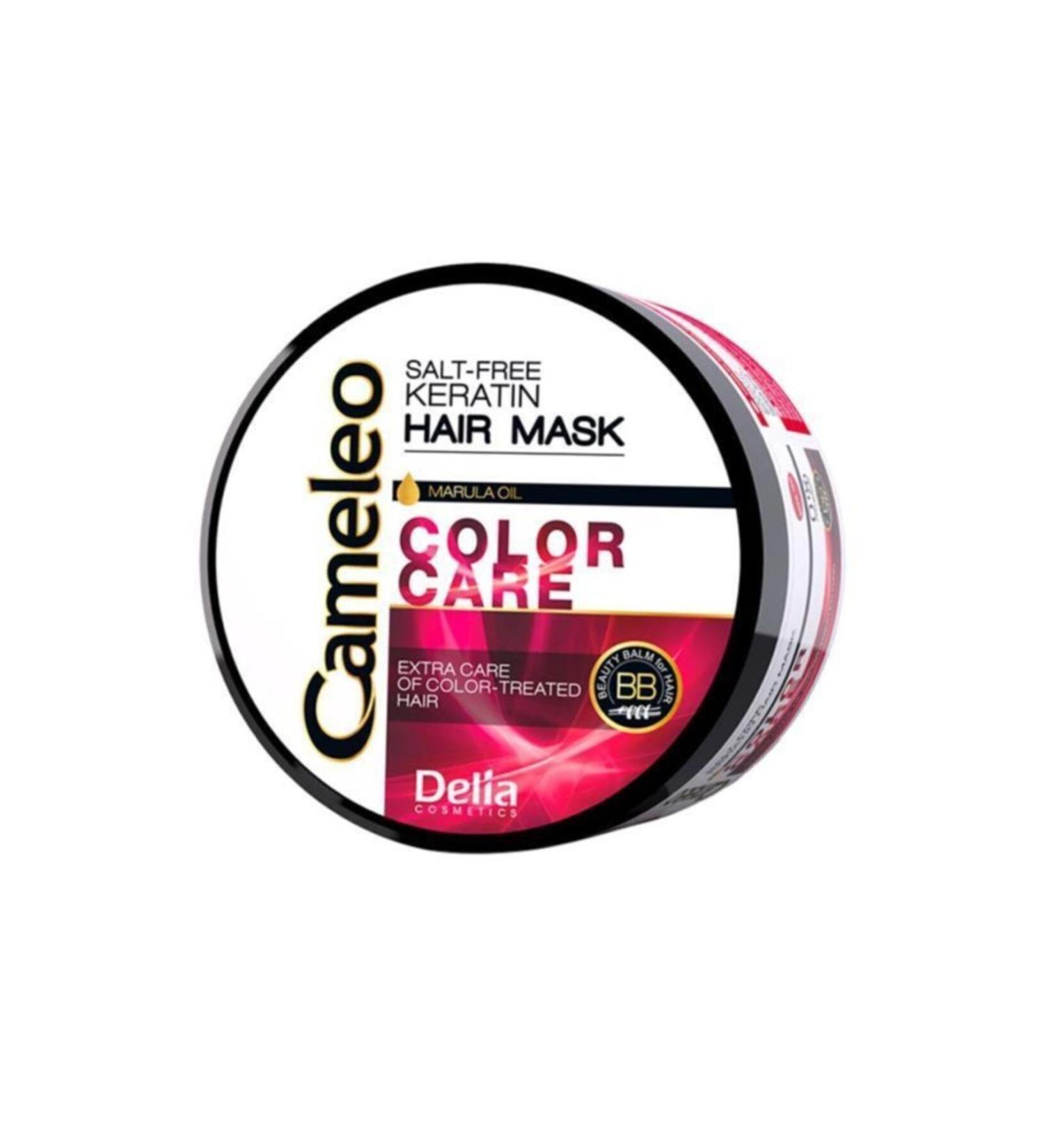 Delia Cameleo Bb Keratin Hair Mask Revitalizing 200ml.(Hand Cleaning Gel is a Gift)