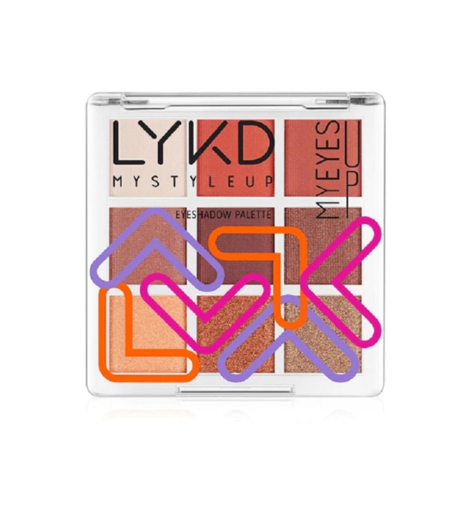 lykd 9-pack Eyeshadow Palette 380 Burgundy Touch