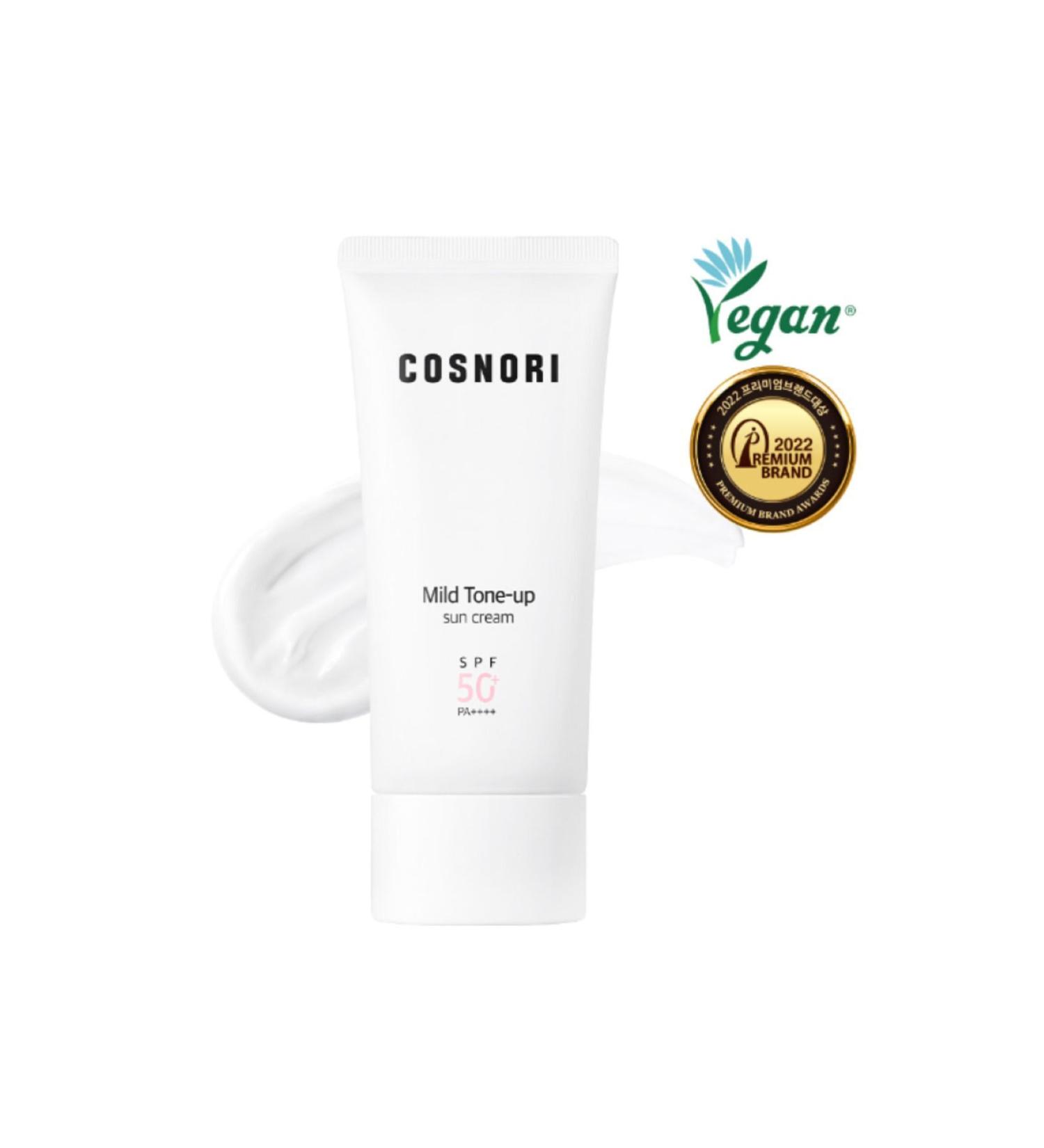 COSNORI Vegan Light Toning Sun Cream 50 ml - Buy Online on GoSupps.com