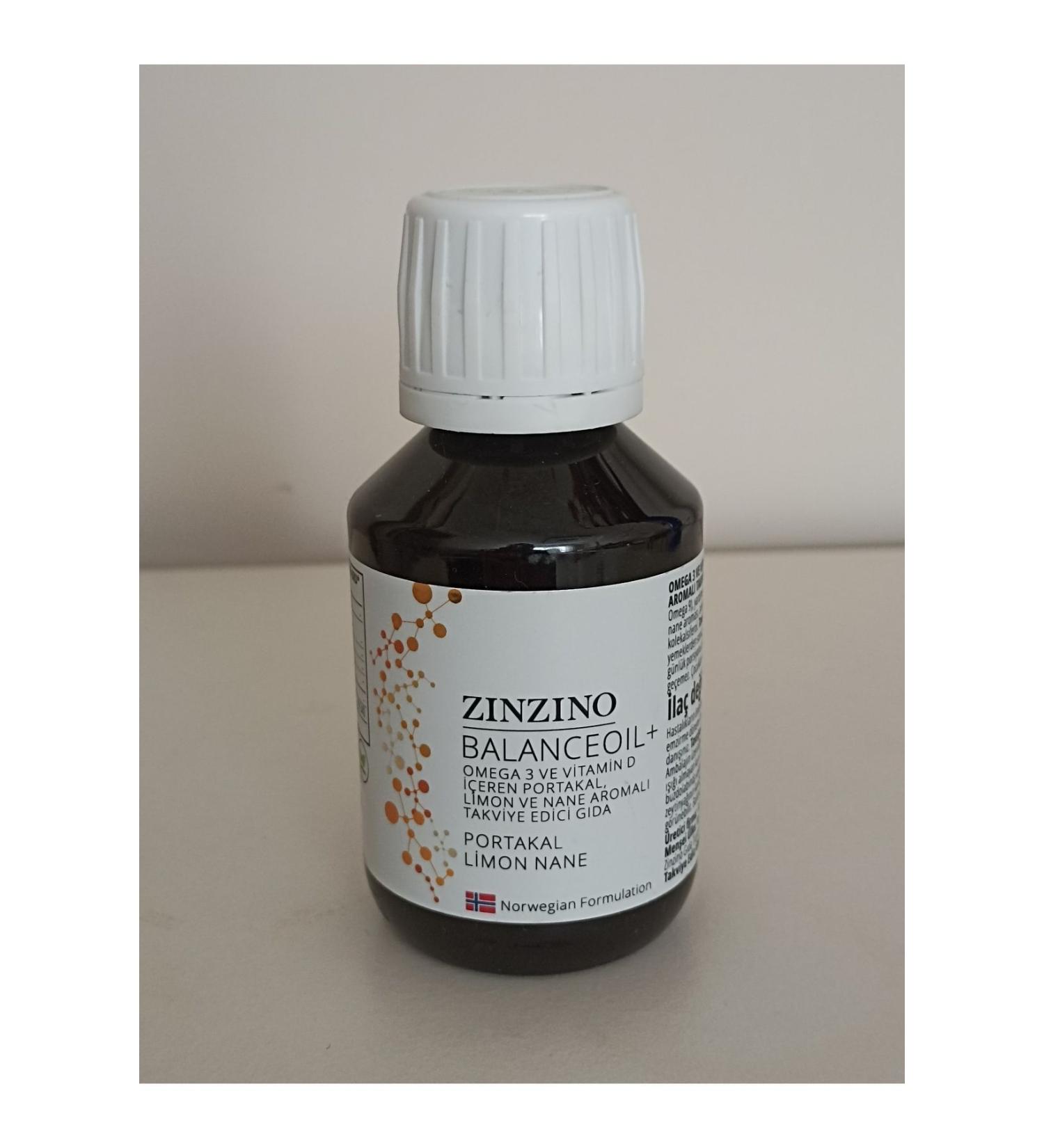 Zinzino BalanceOil+ 100 ml New Generation Fish Oil - Buy Online on GoSupps.com