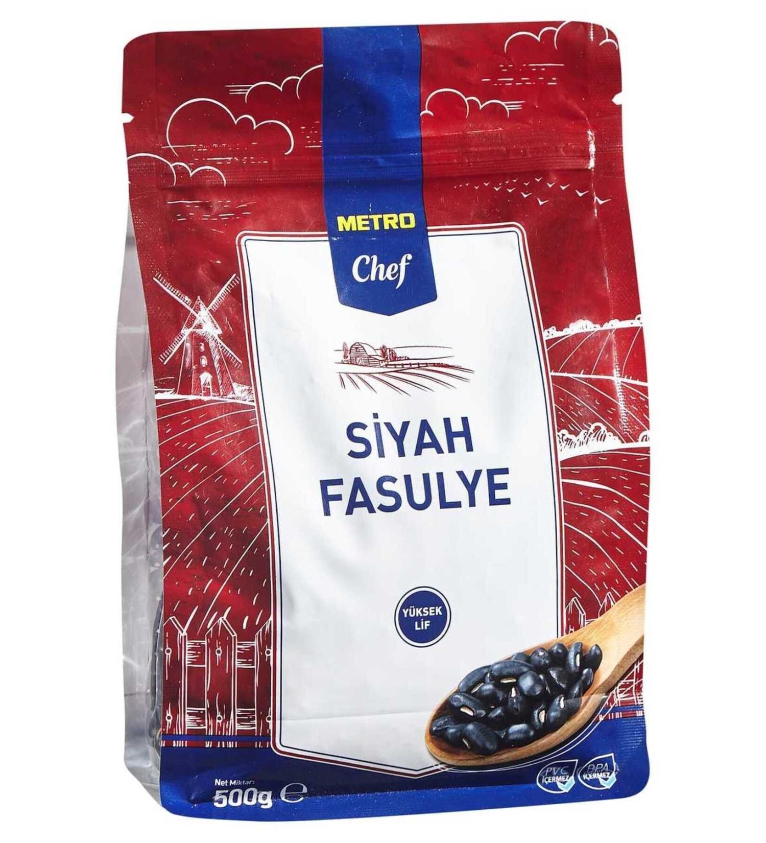 Metro Chef Bio Black Beans 500G