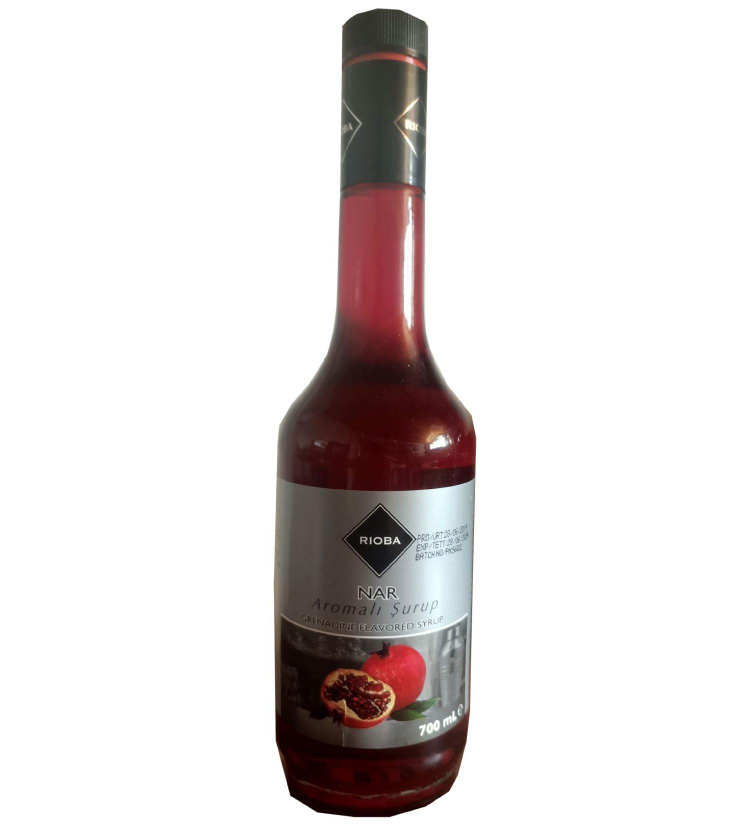 Rioba Pomegranate Grenadine Flavored Syrup - 700 Ml - Buy Online on GoSupps.com