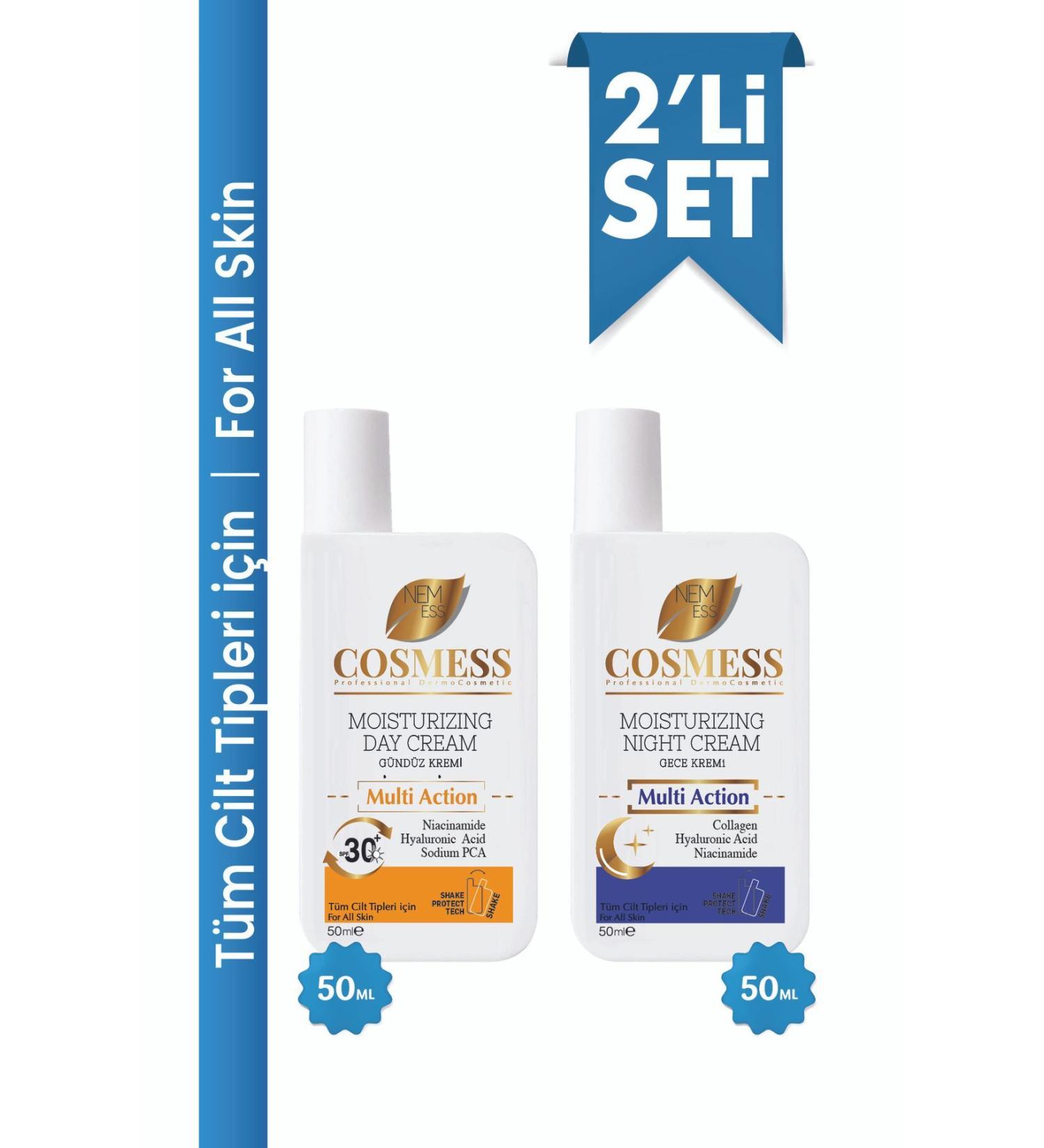 Cosmess Facial Moisturizer Smart Pigment Day & Night Cream 50 ml