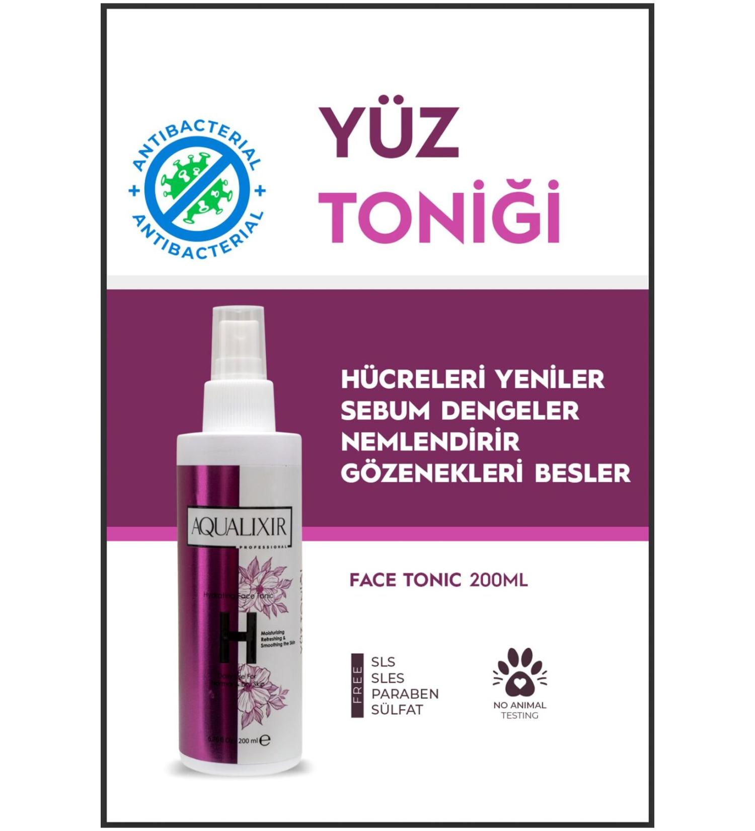 AQUALIXIR PROFESSIONAL Pore Tightening Purifying and Oil Balancing Tonic 200 ML