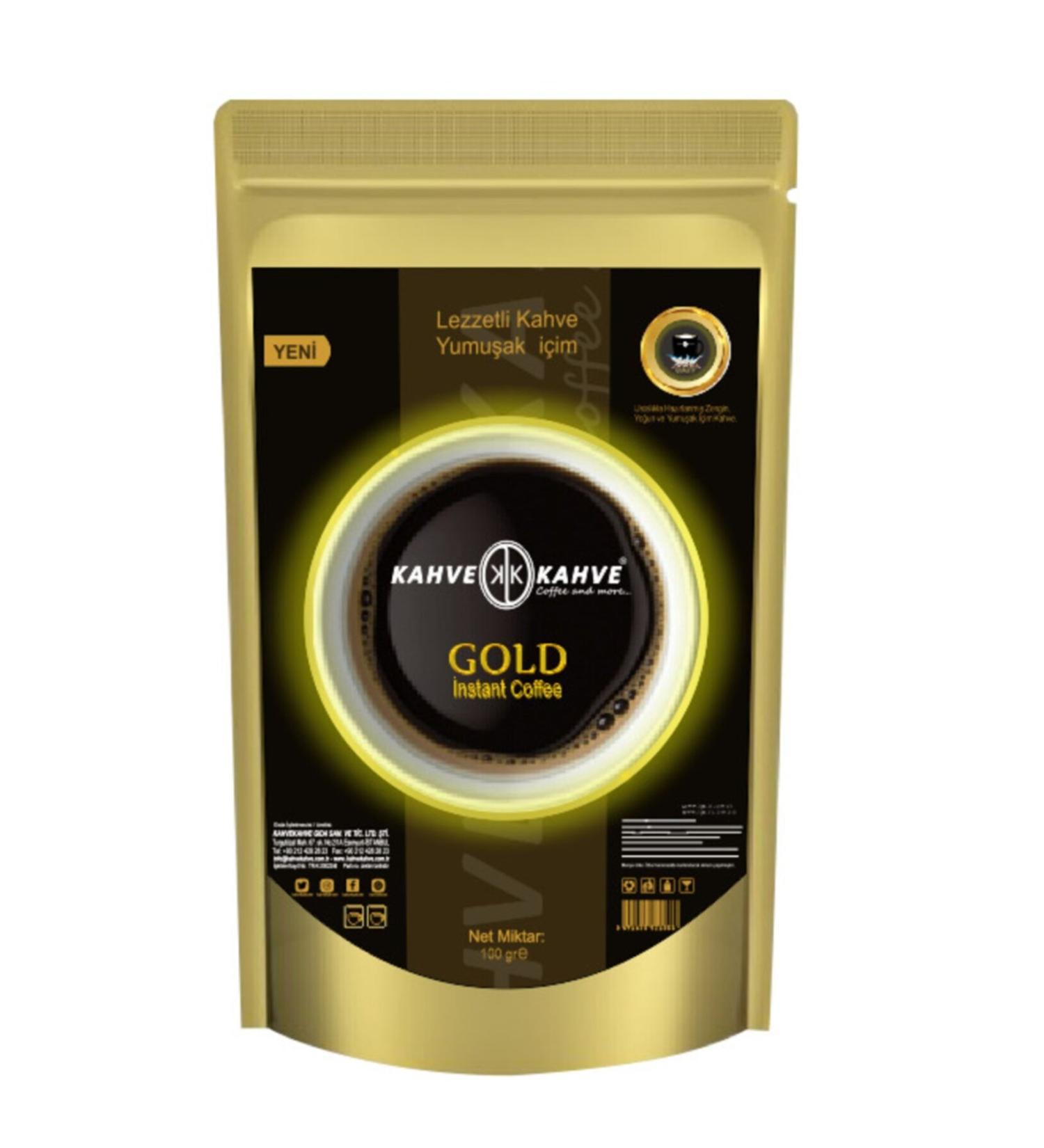 kahvekahve Instant Gold Coffee 100 gr